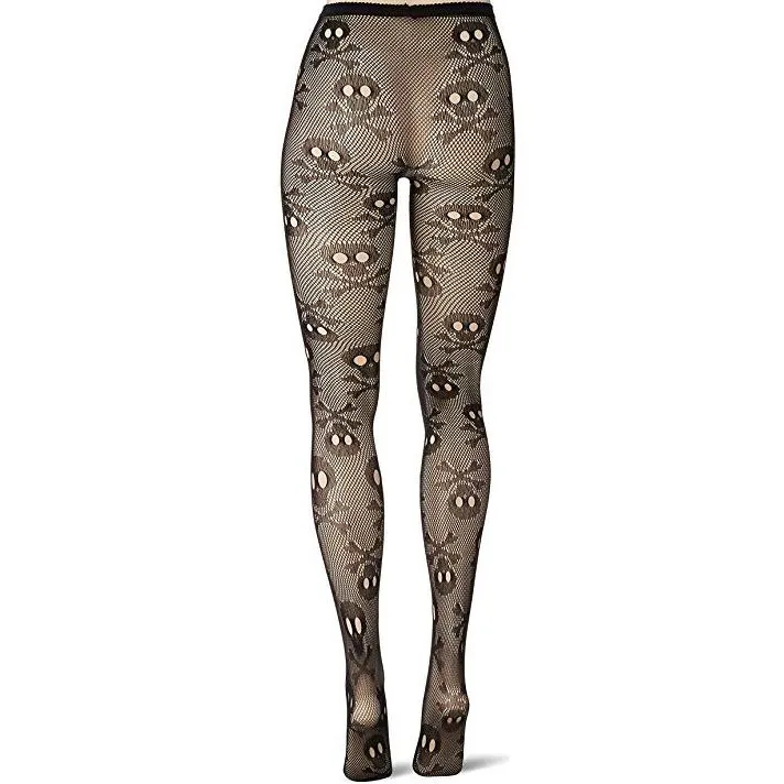 Leg Avenue | Pirate Skull & Bones Fishnet Stockings