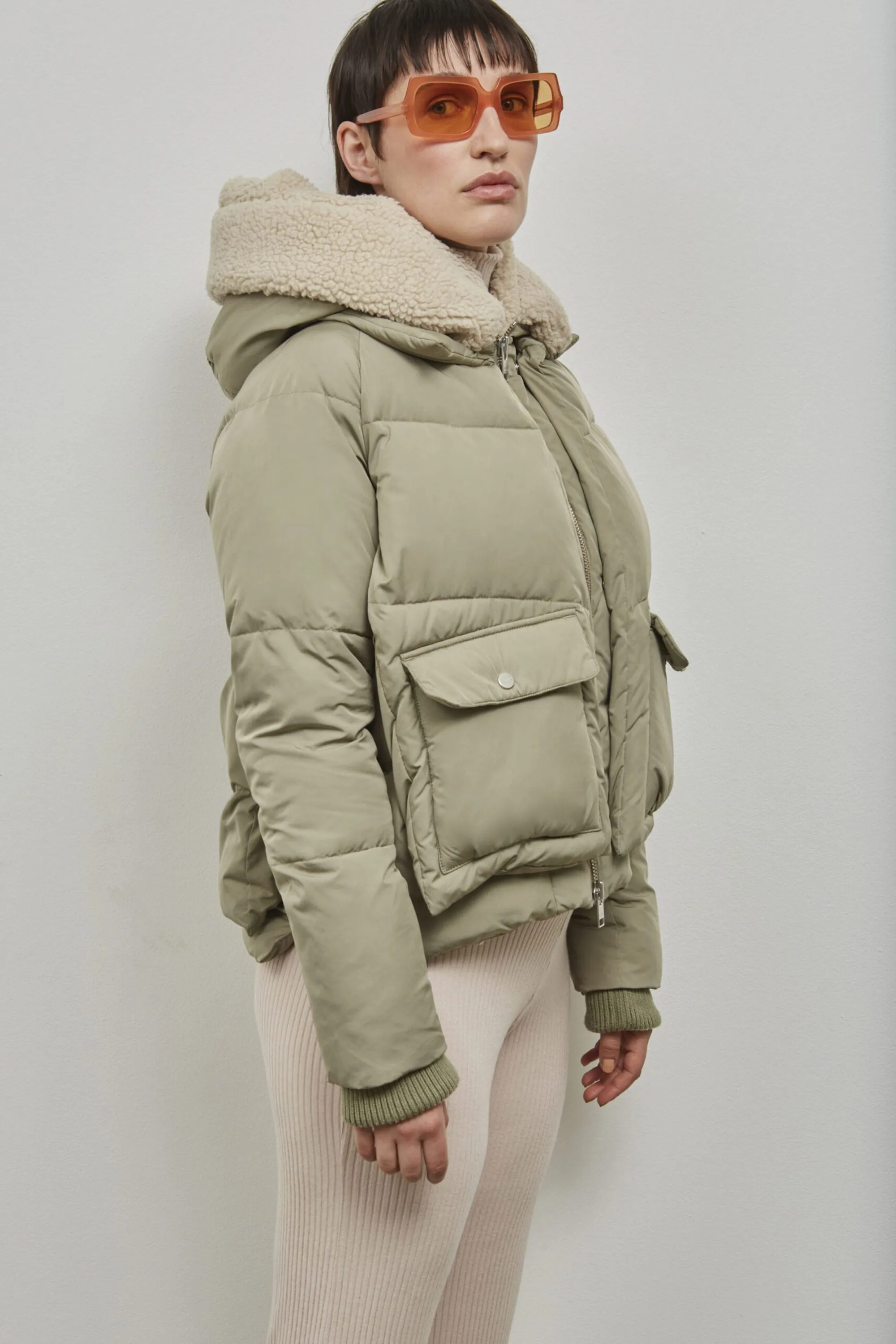 leicester jacket pale olive