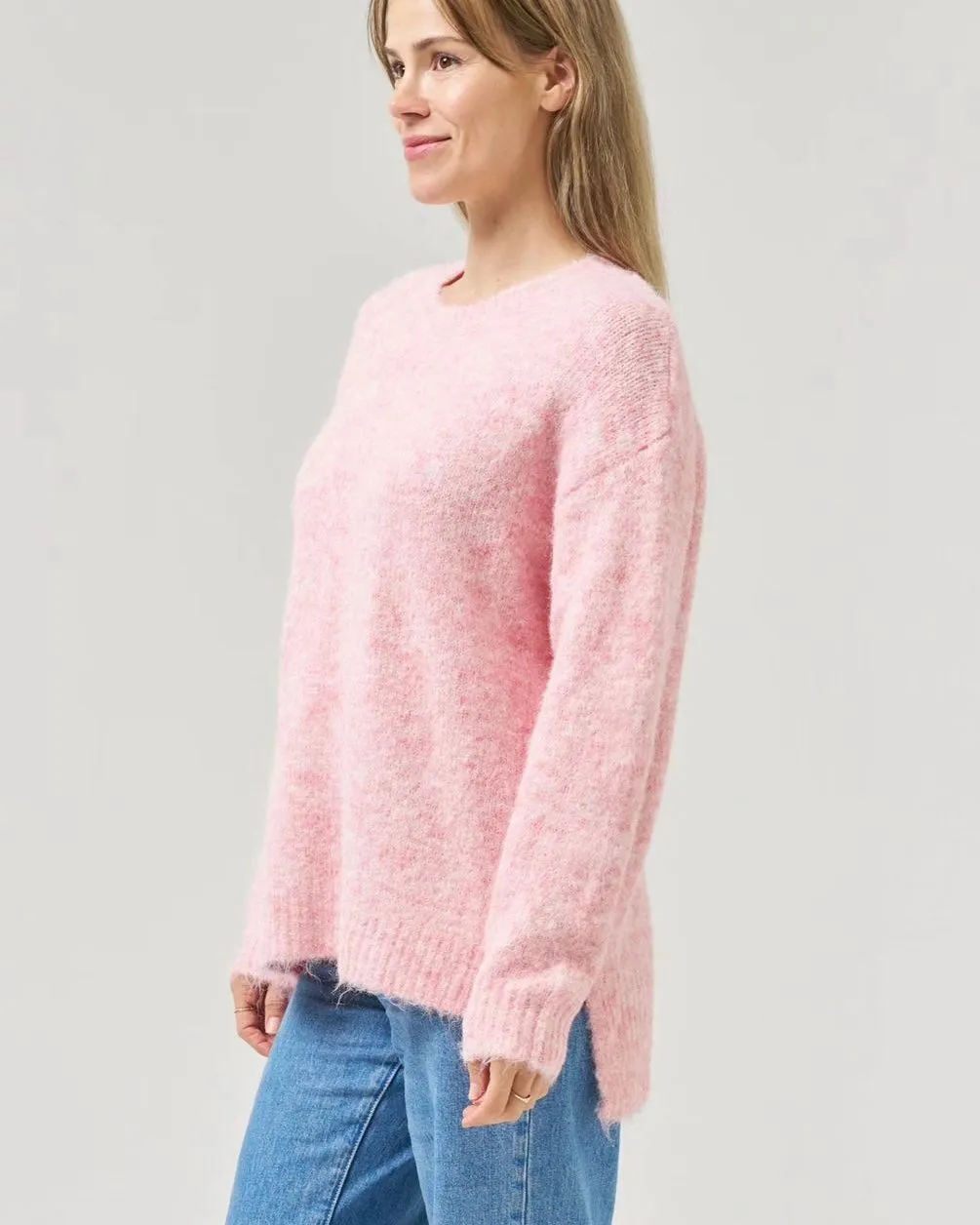 Lily Wool Blend Knit Pink