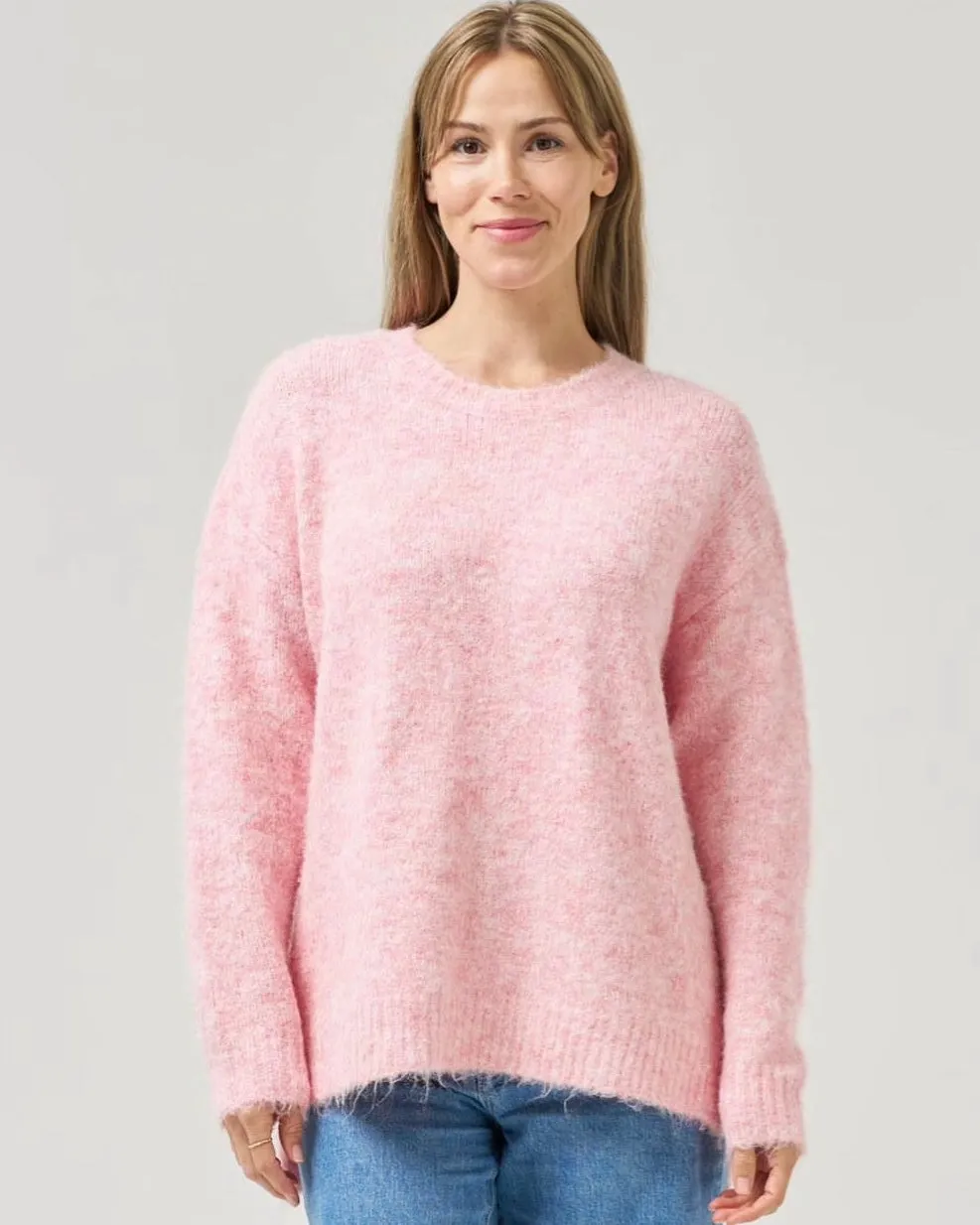 Lily Wool Blend Knit Pink