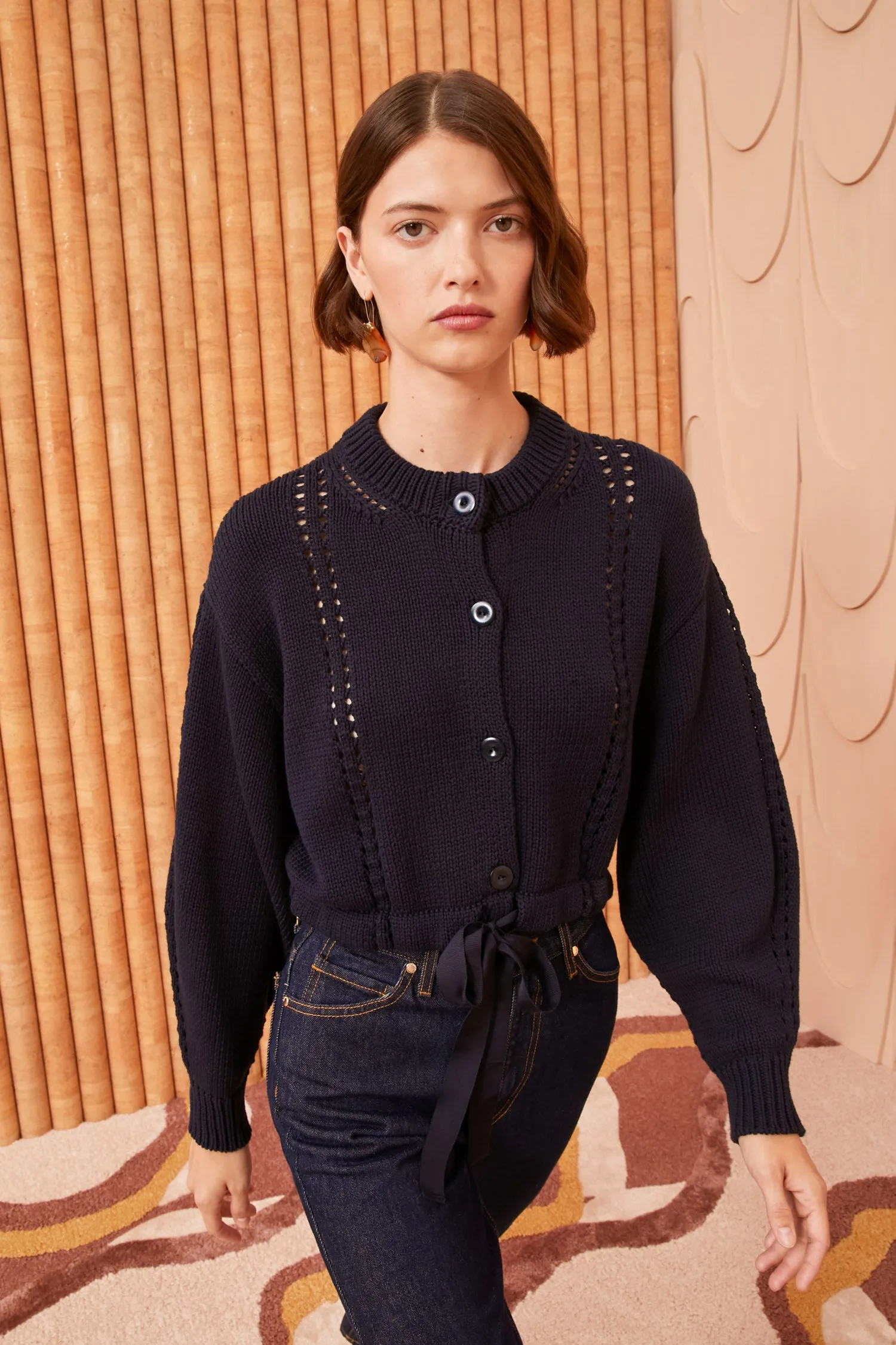 Magda Cardigan - Midnight