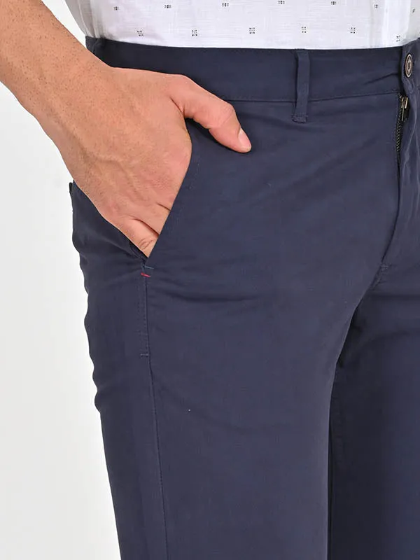 Men Brooklyn Fit Cotton Stretch Trouser