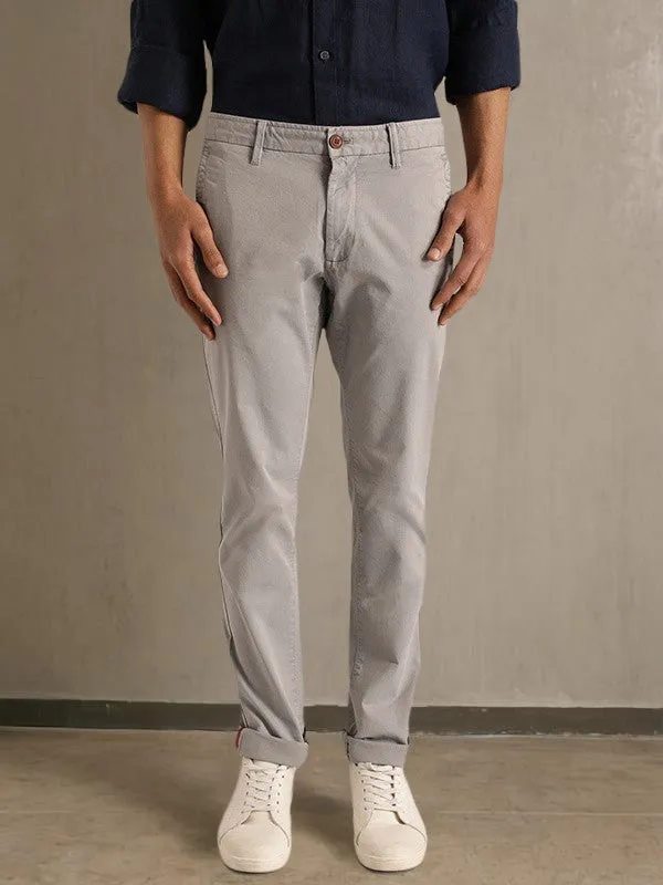 Men Brooklyn Fit Cotton Stretch Trouser