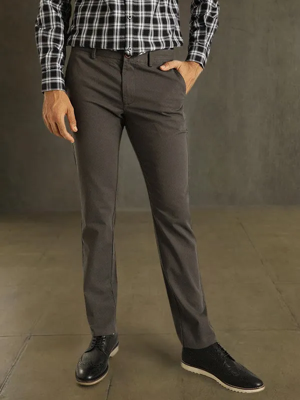 Men Brooklyn Fit Cotton Stretch Trouser