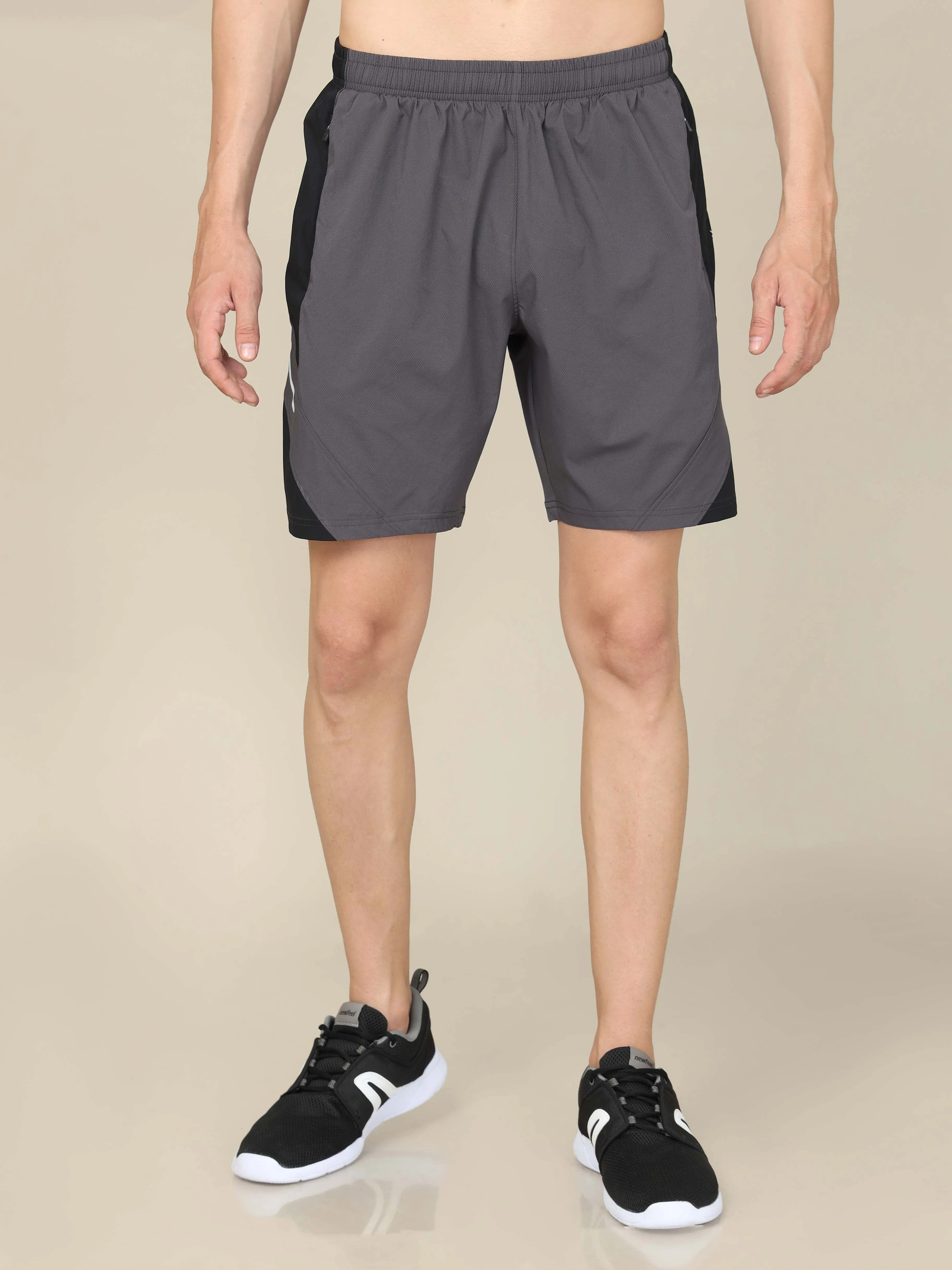 Men Colorblock Slim Fit Shorts with Lytra