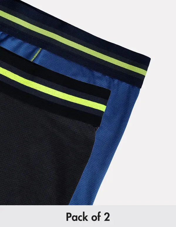 Men Colorblock Trunks with ELASTO LITE