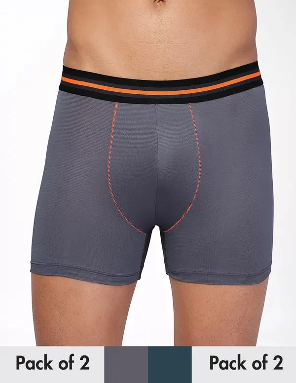 Men Colorblock Trunks with ELASTO LITE