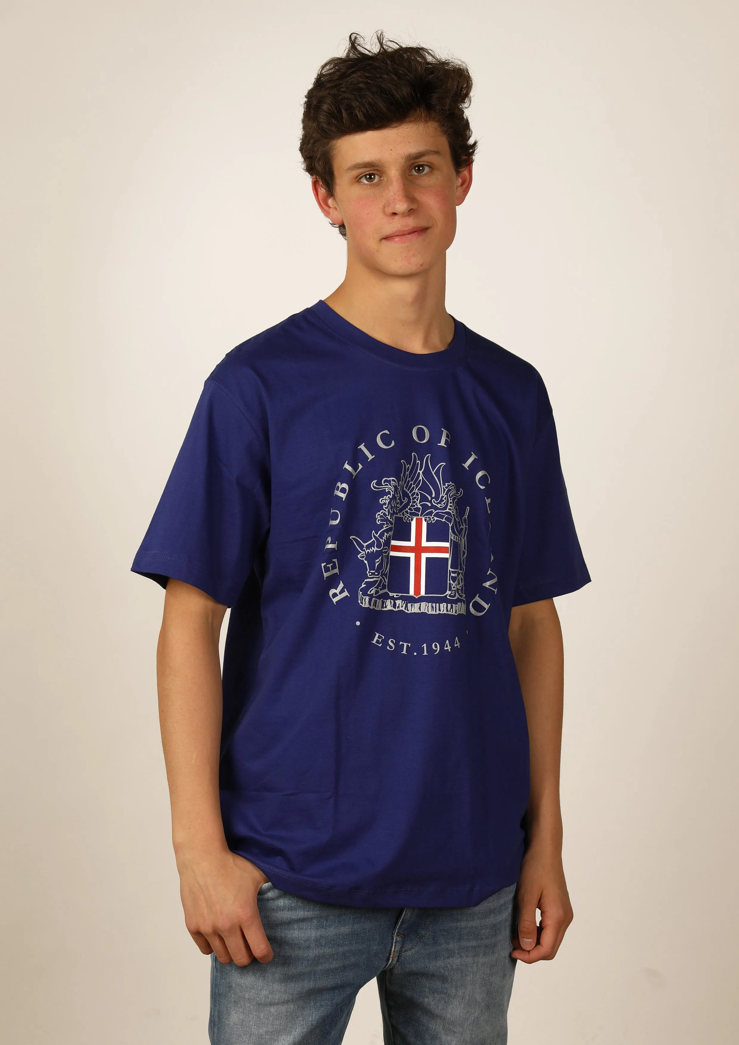 Men's Iceland T-shirt Coat of Arms