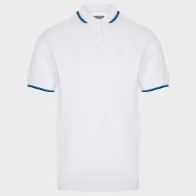 Men`s Tipped Collar Polo