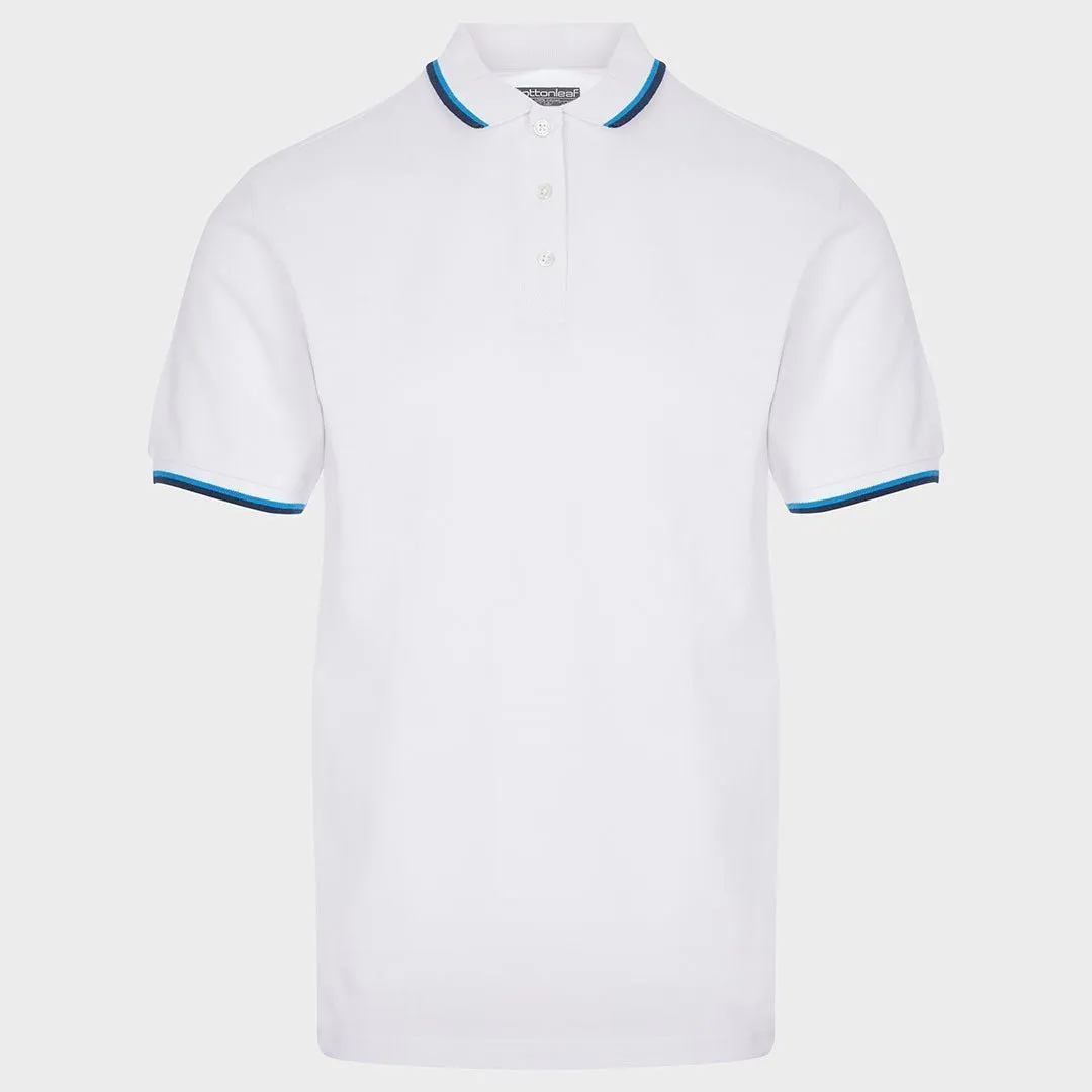 Men`s Tipped Collar Polo