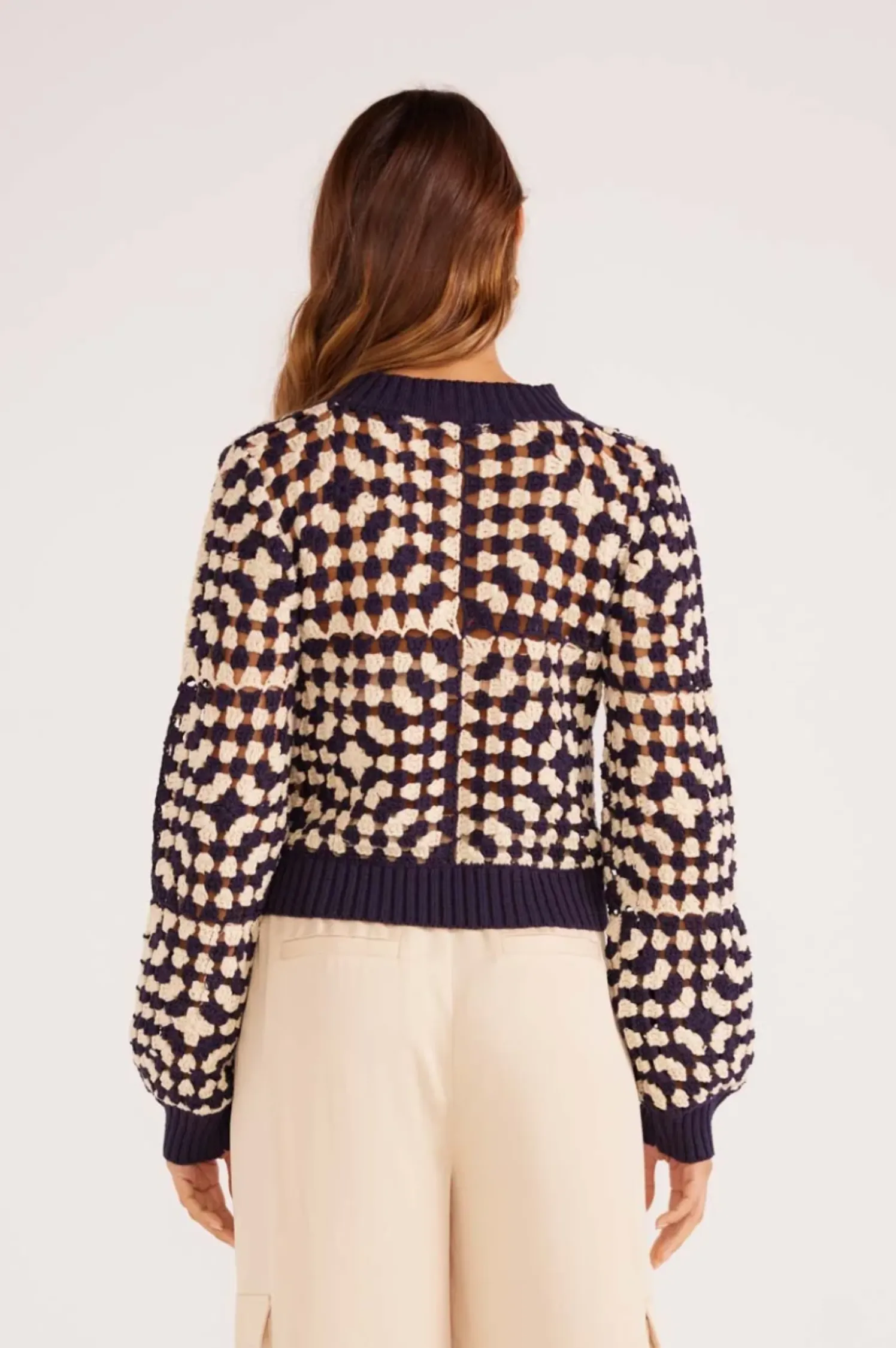 Meyer Crochet Knit Jumper