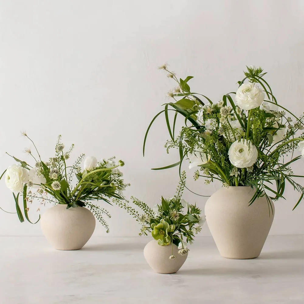 Minimal Classic Stoneware Vase