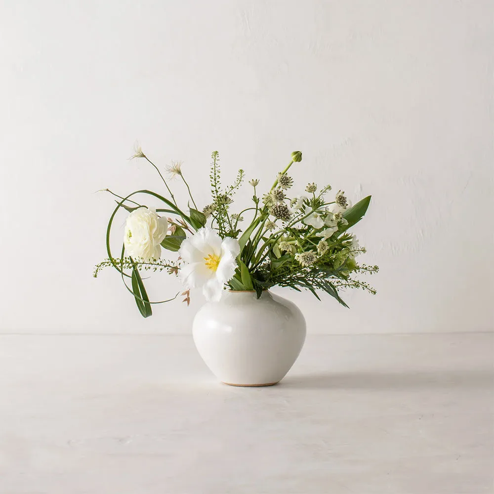 Minimal Classic Stoneware Vase