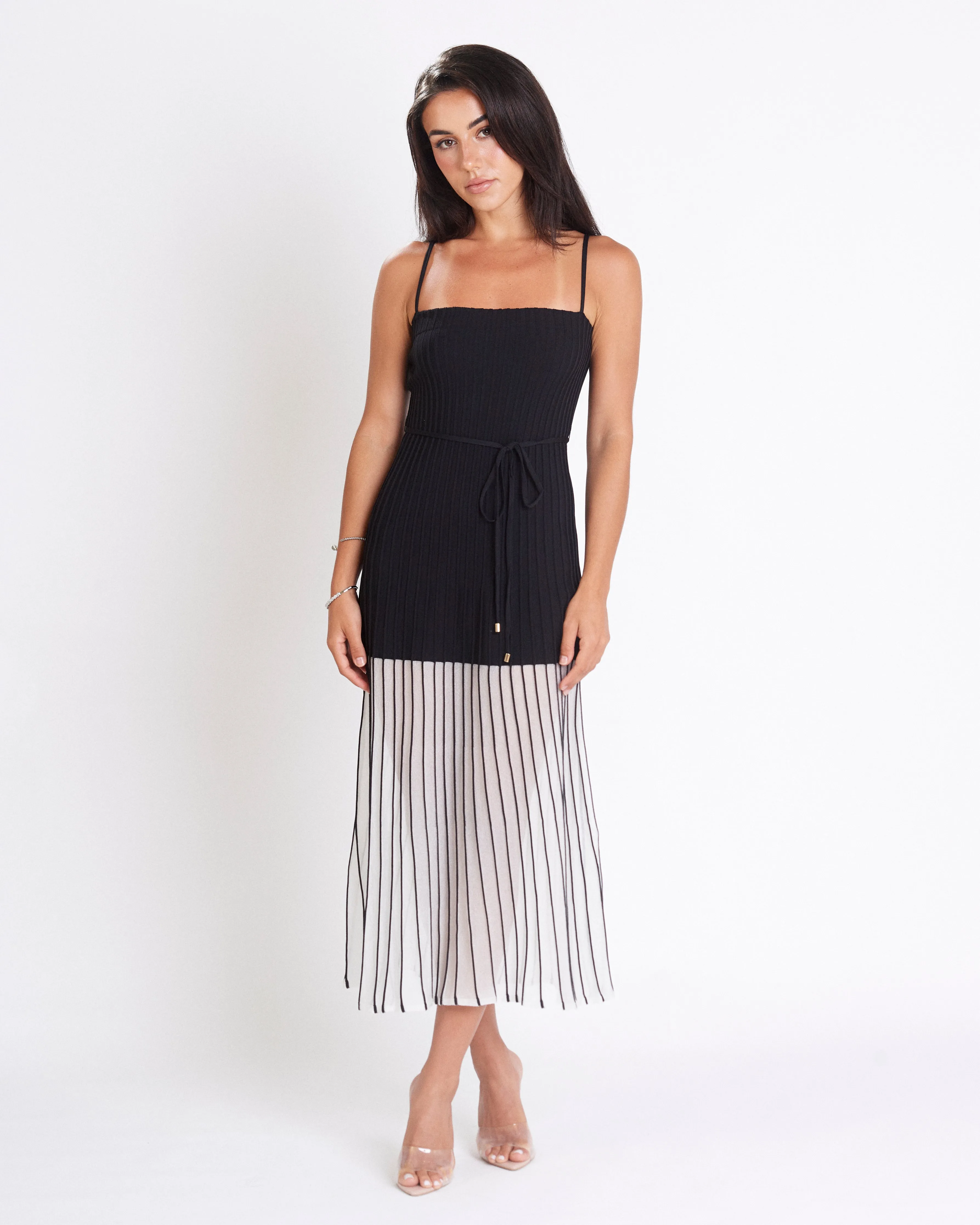 Moraima Knit Midi Dress