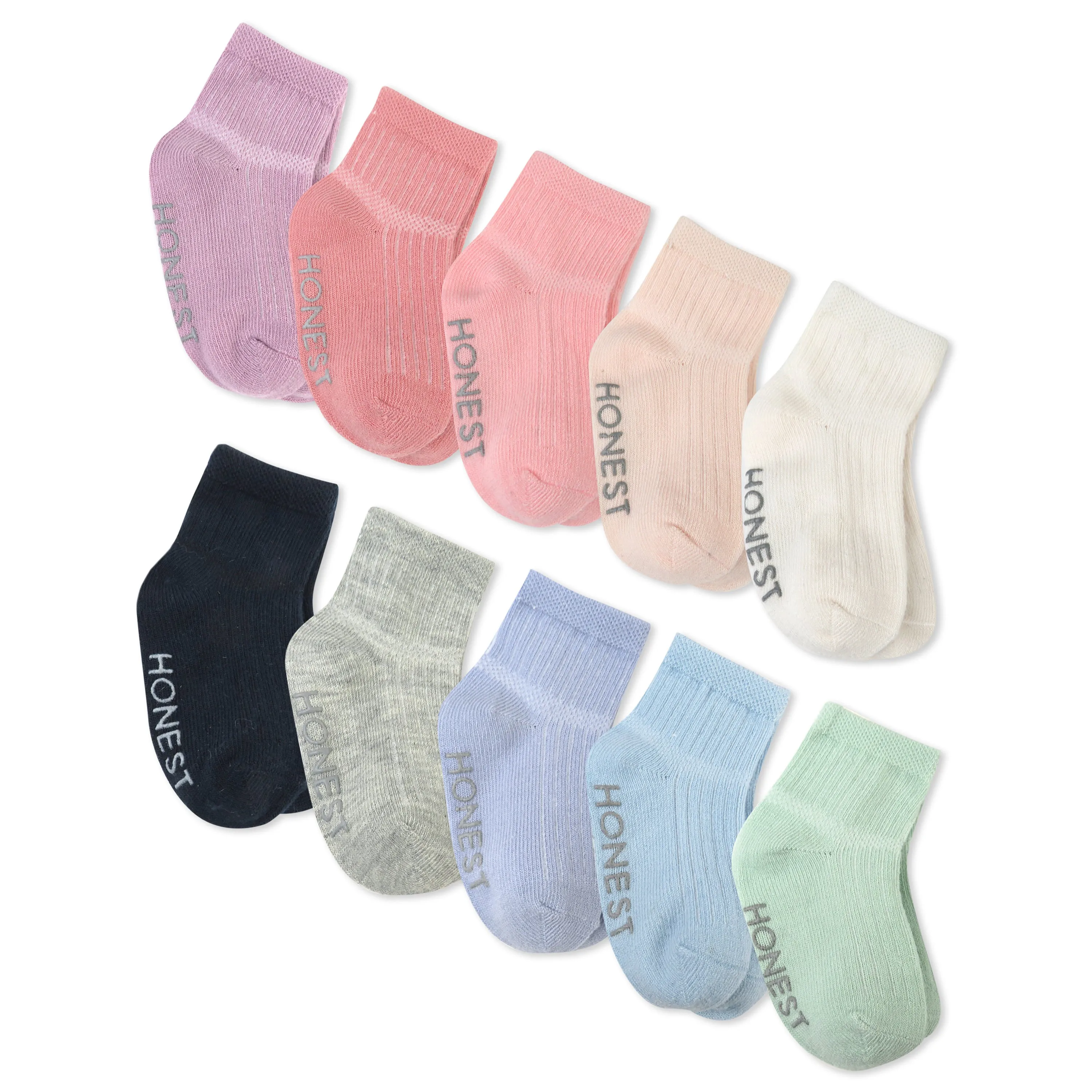 Multipack Cozy Socks Sustainably Made for Baby & Toddler