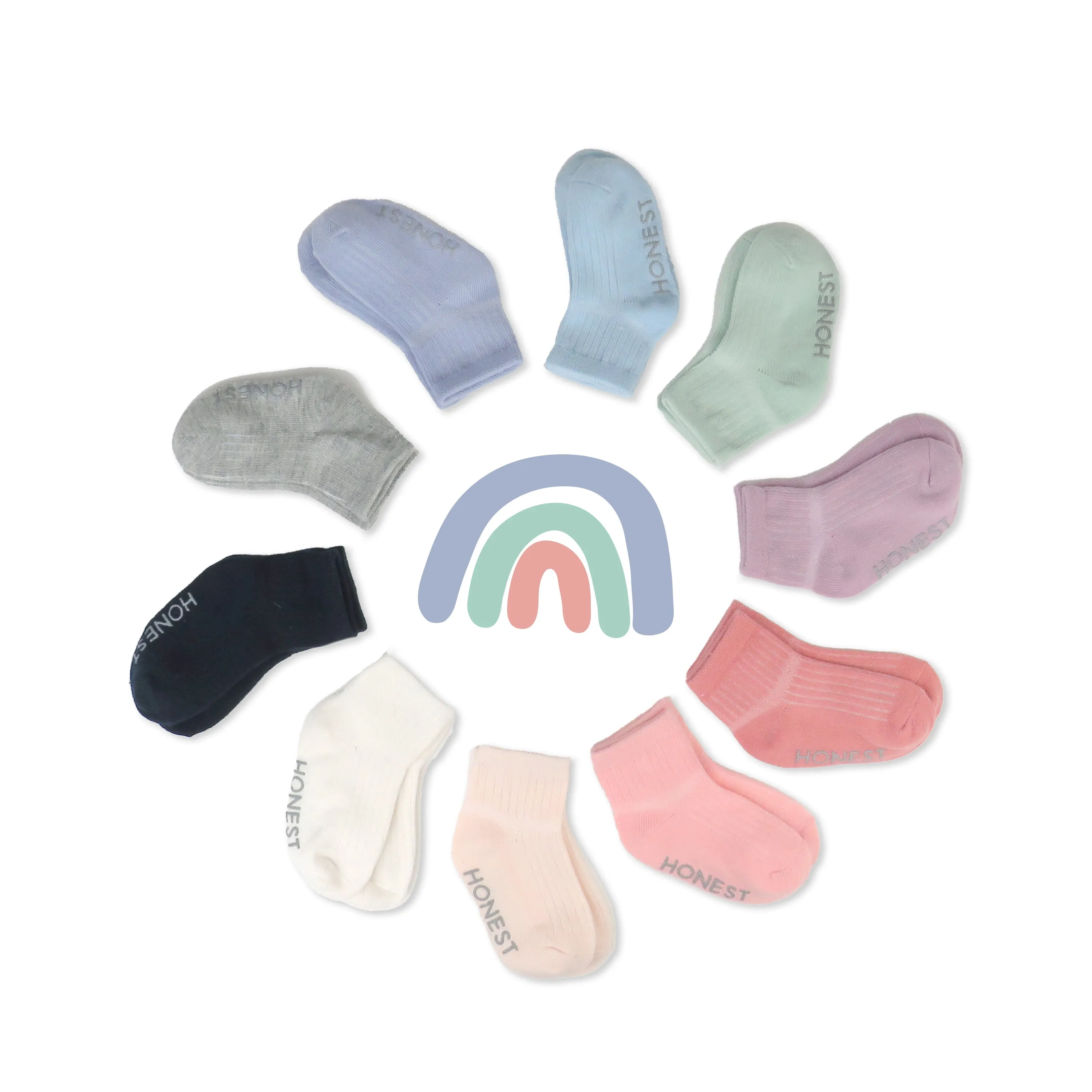 Multipack Cozy Socks Sustainably Made for Baby & Toddler