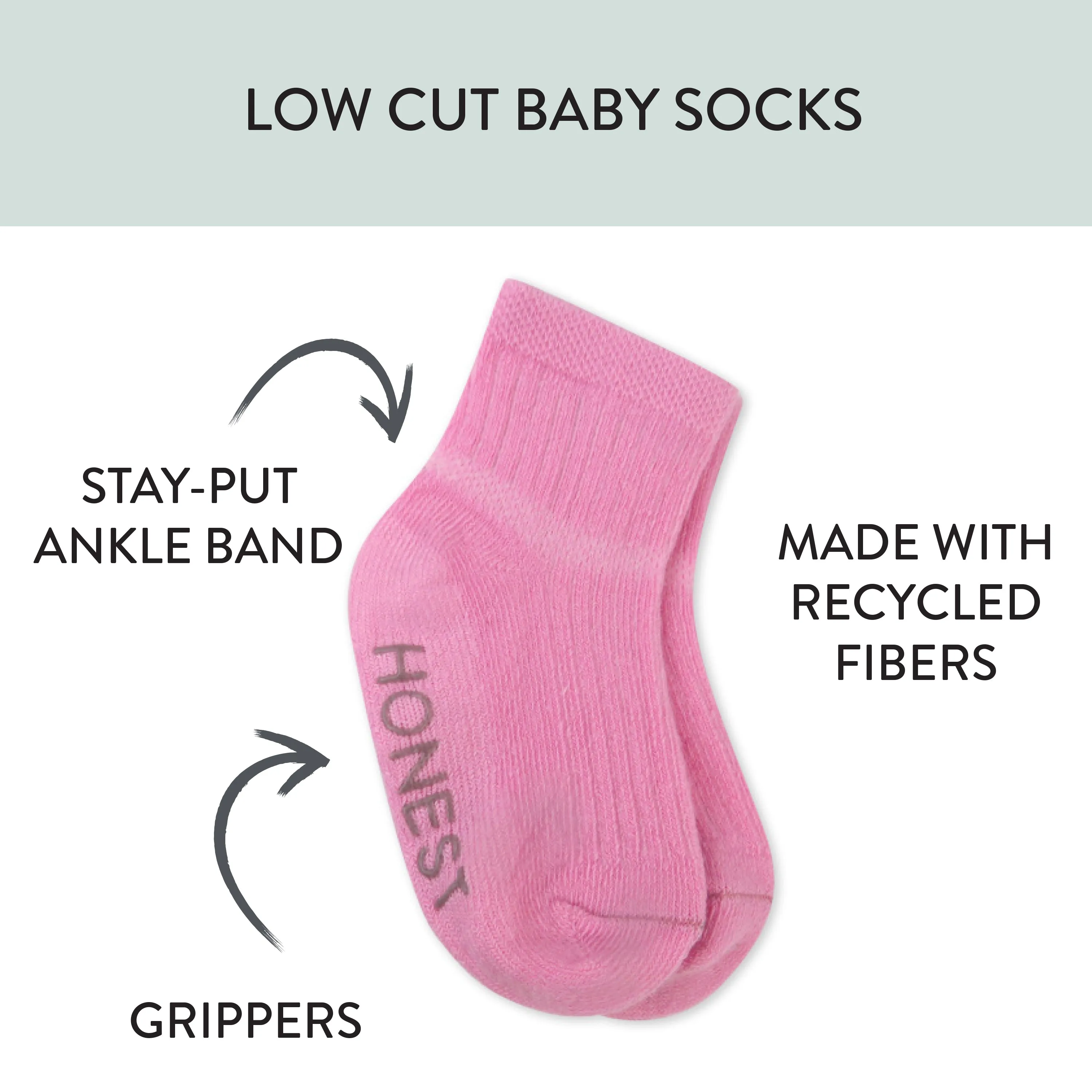 Multipack Cozy Socks Sustainably Made for Baby & Toddler