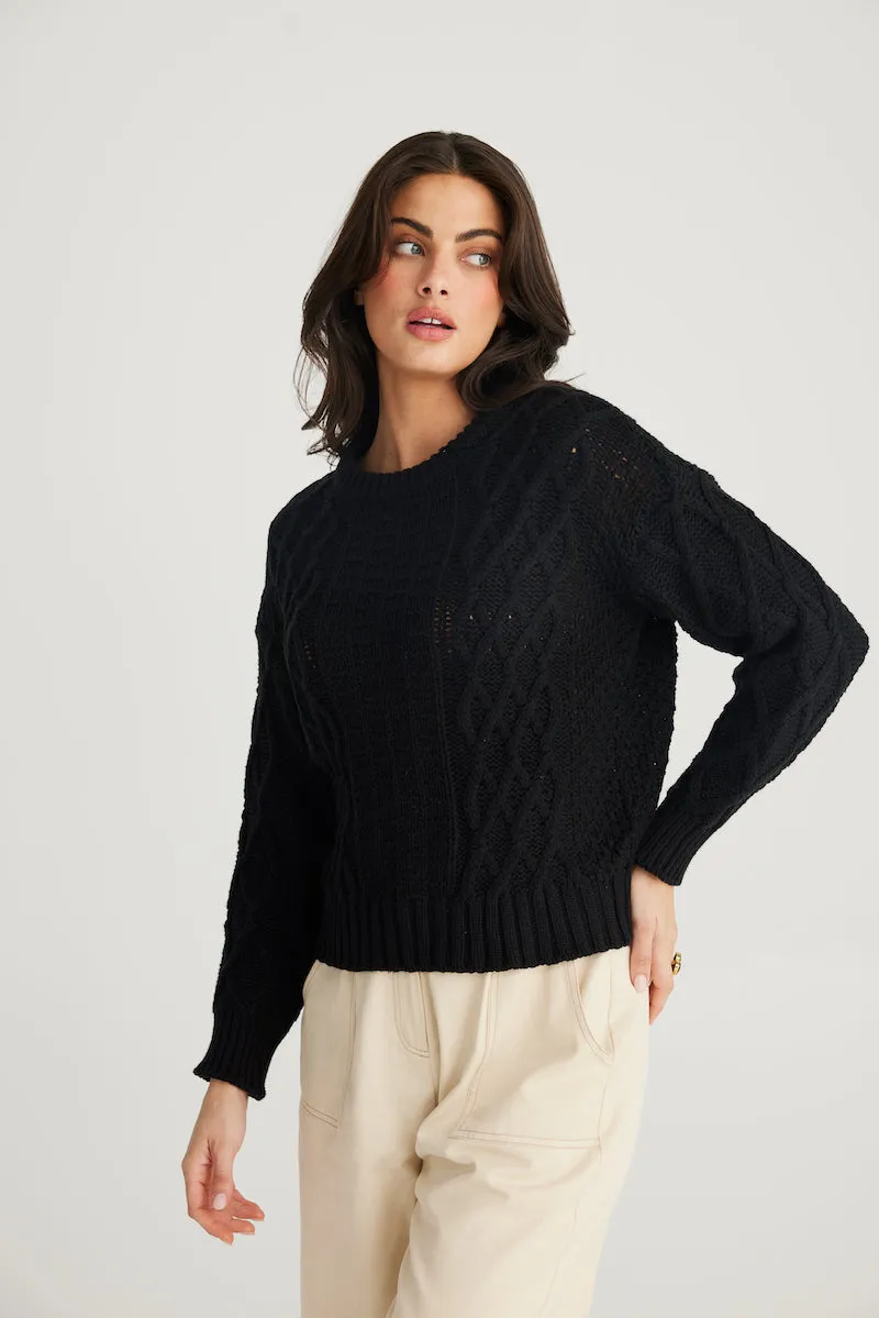 Odessa Knit, Black