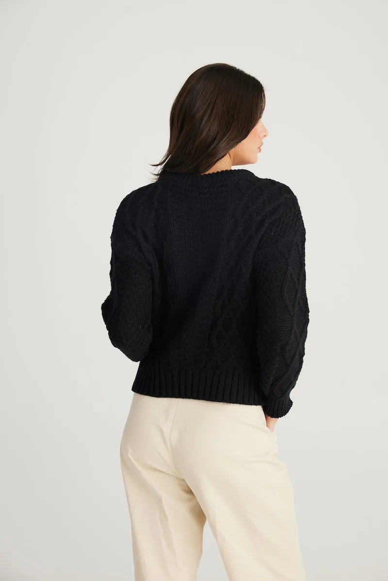 Odessa Knit, Black