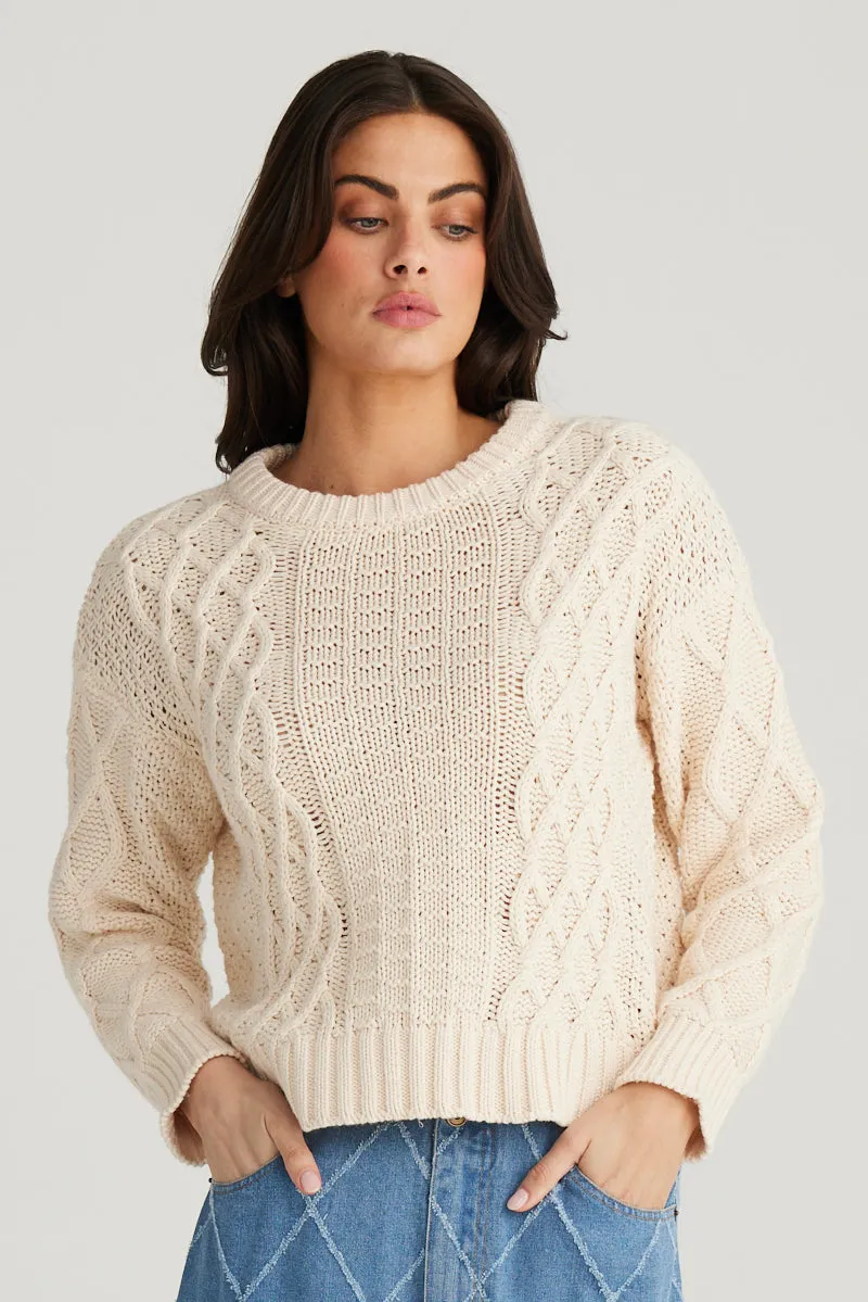 Odessa Knit, Vanilla