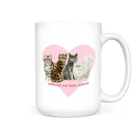 Official Cat Lady Status | Mug