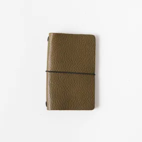 Olive Cypress Travel Notebook