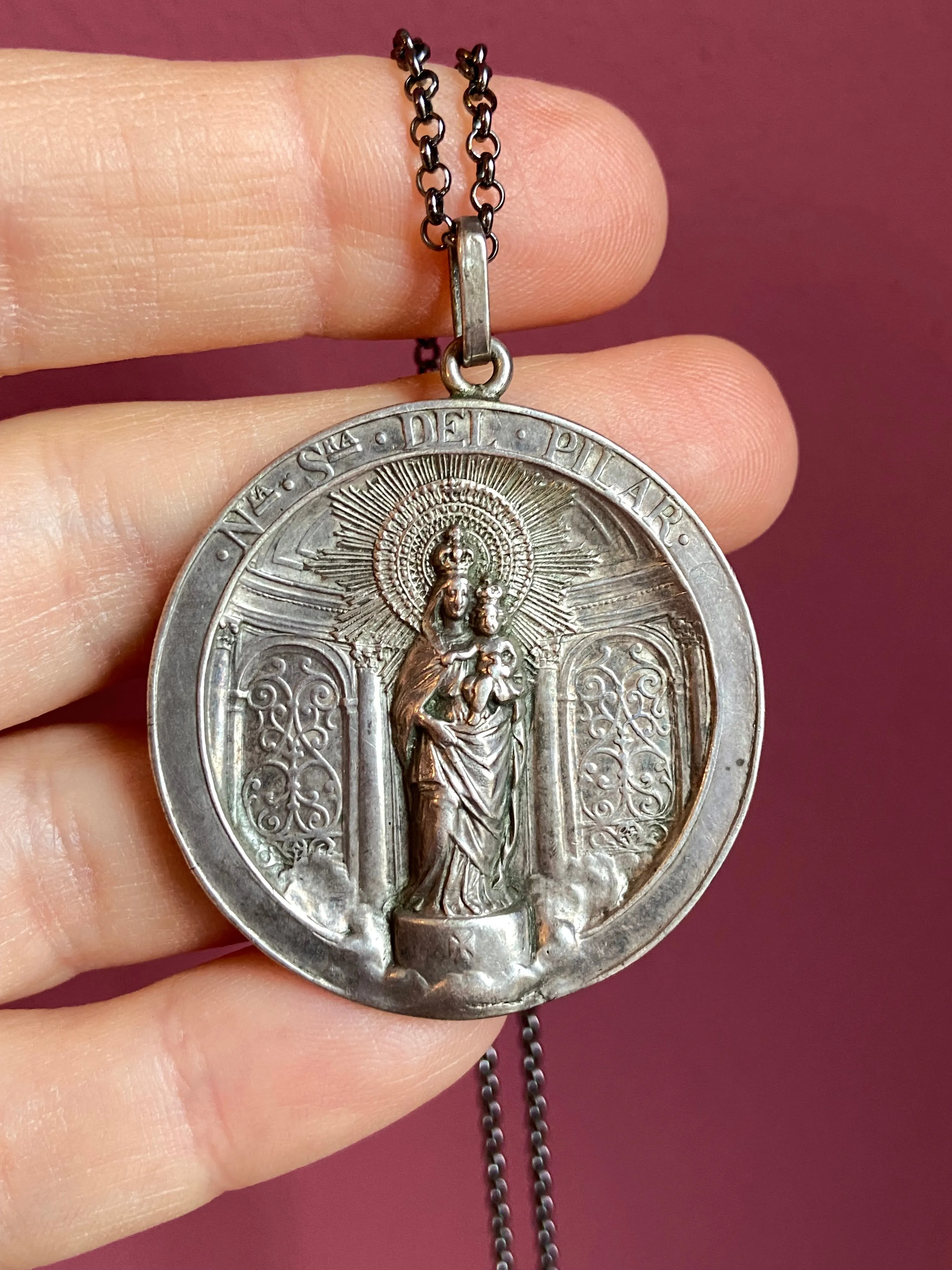 Our Lady of The Pillar Medal