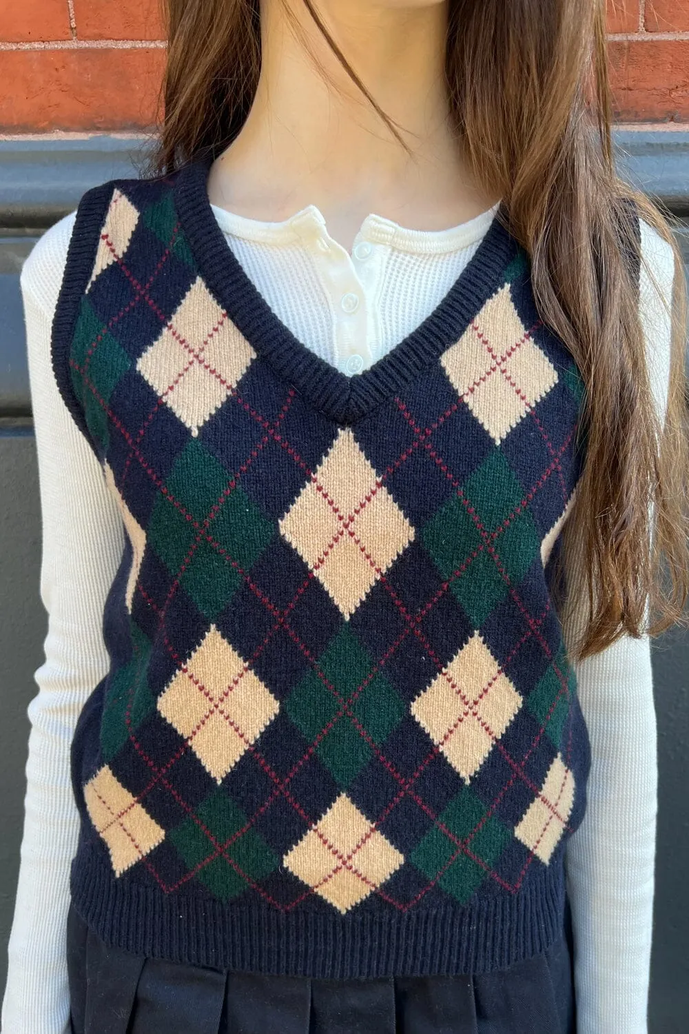 Peyton Wool Sweater Vest