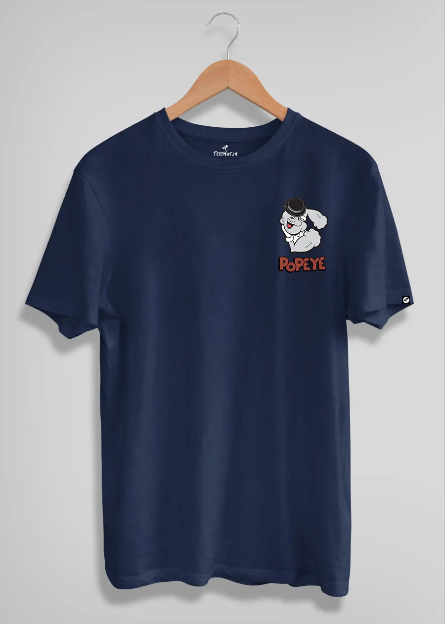 Popeye Power Men Half Sleeve T-Shirt