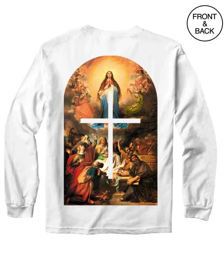 REBORN OUR LADY LONG SLEEVE TEE