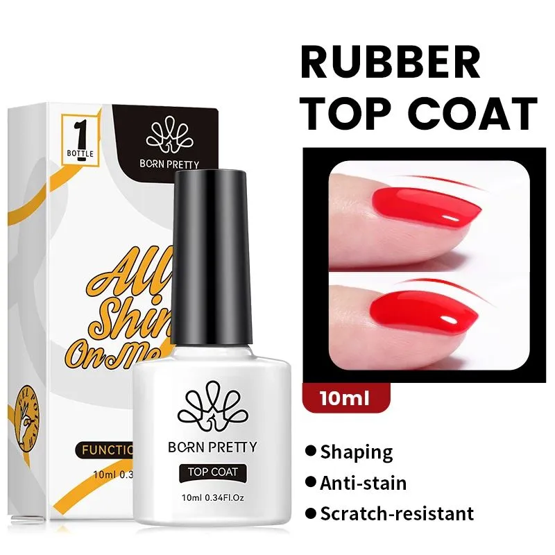 Rubber Top Coat Born Pretty 10ml