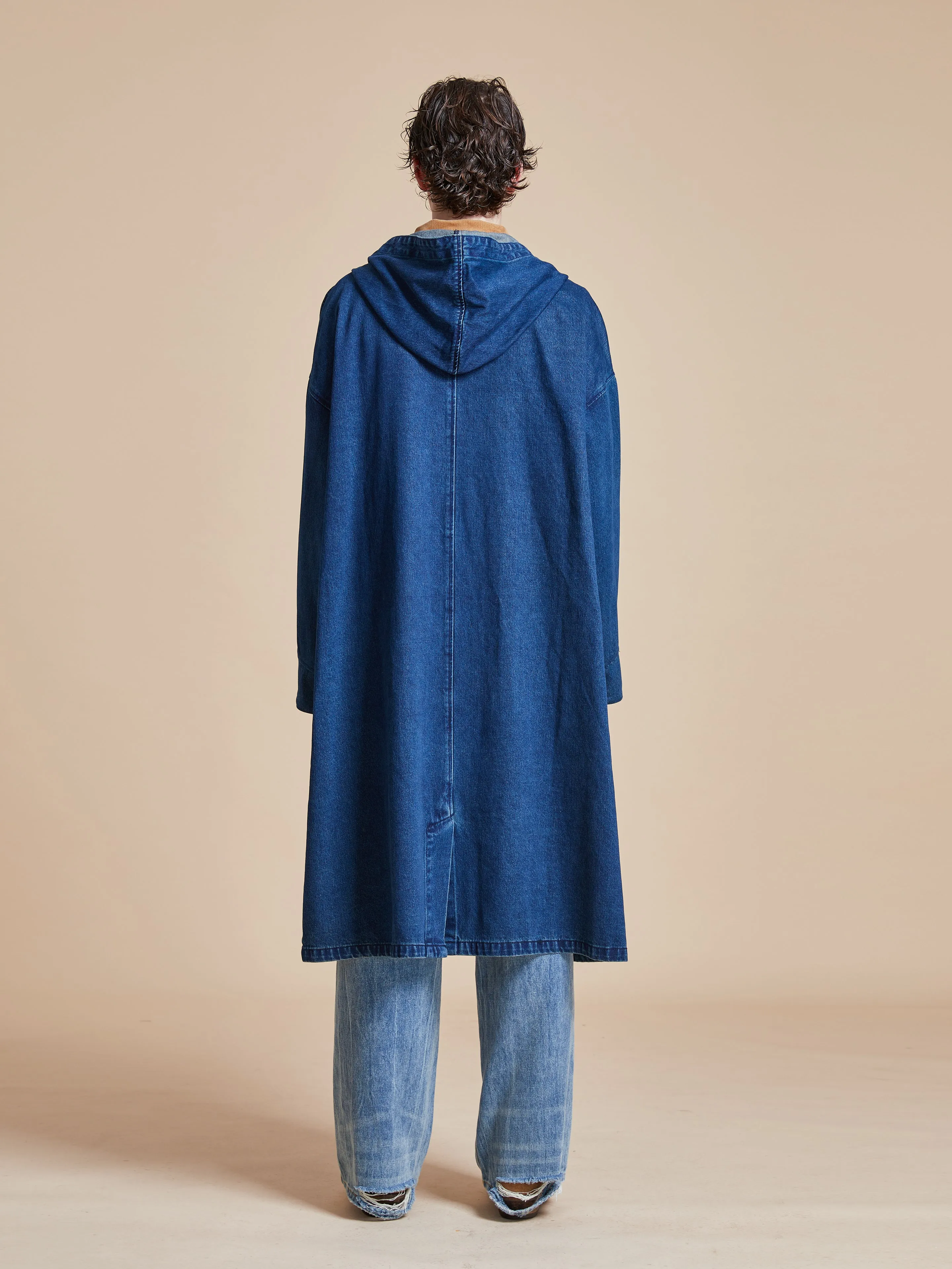 Sargasso Denim Buckle Coat