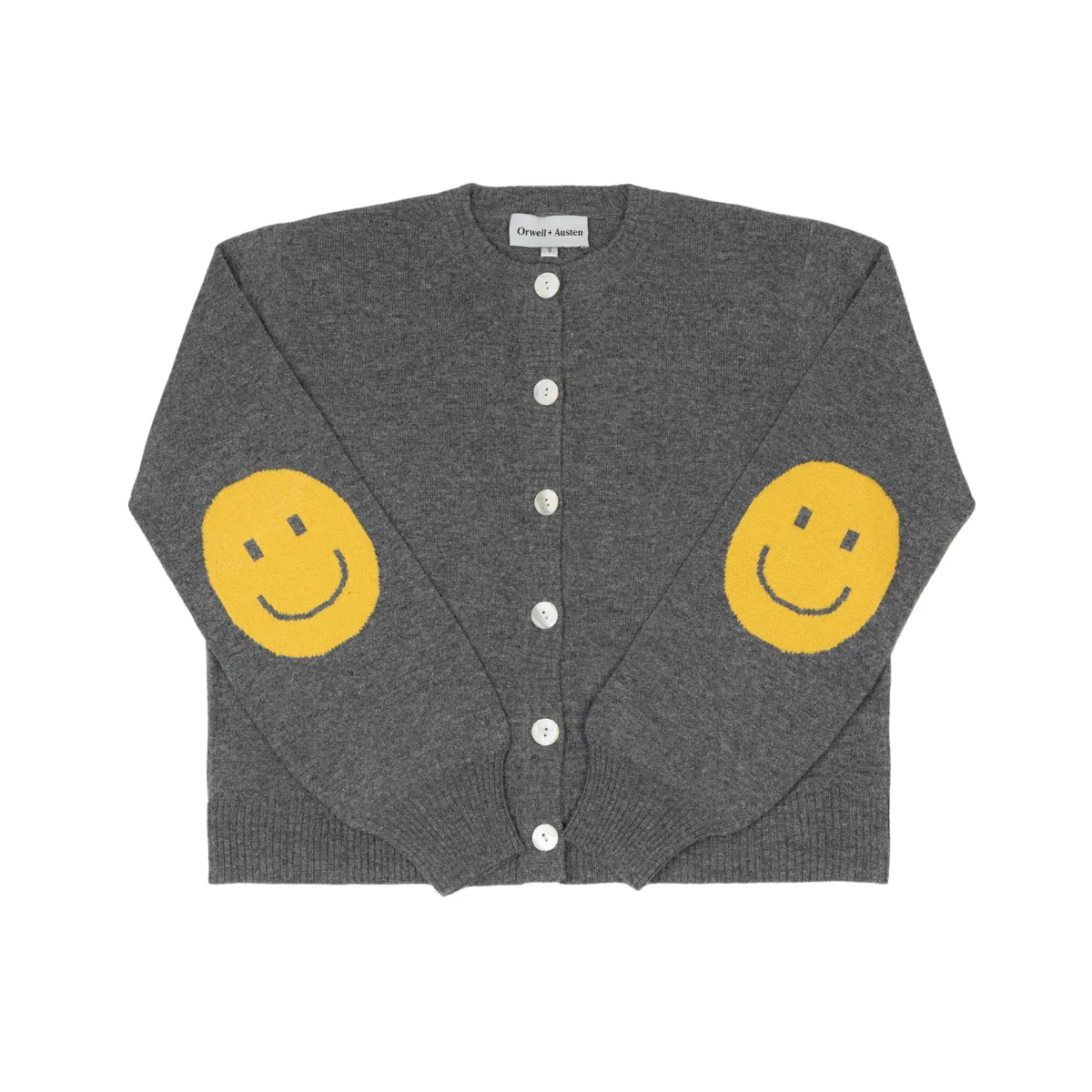 Smile Patch Cardigan