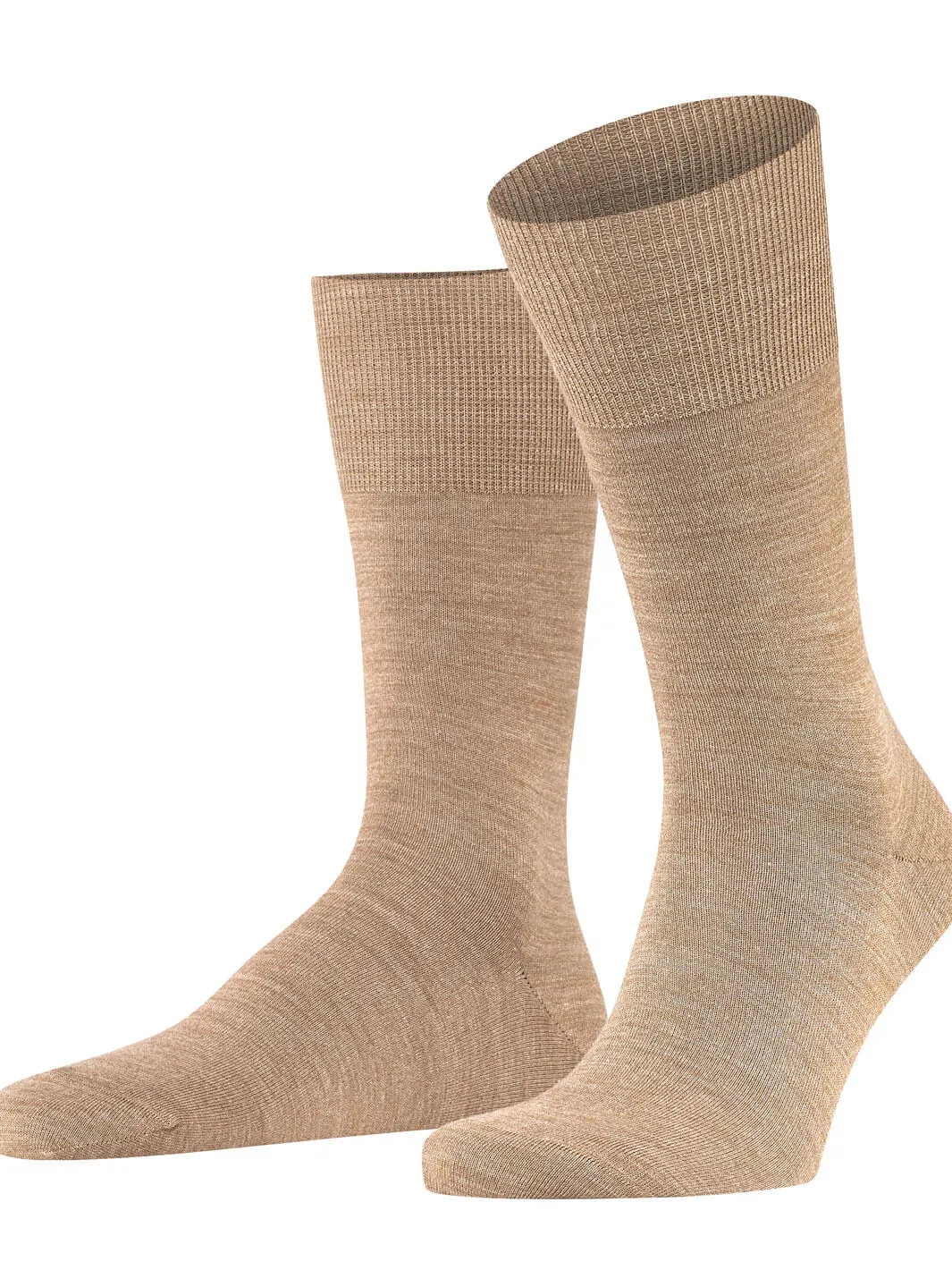 Solid Wool-Cotton Socks