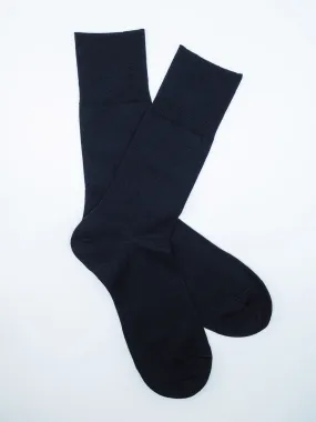 Solid Wool-Cotton Socks