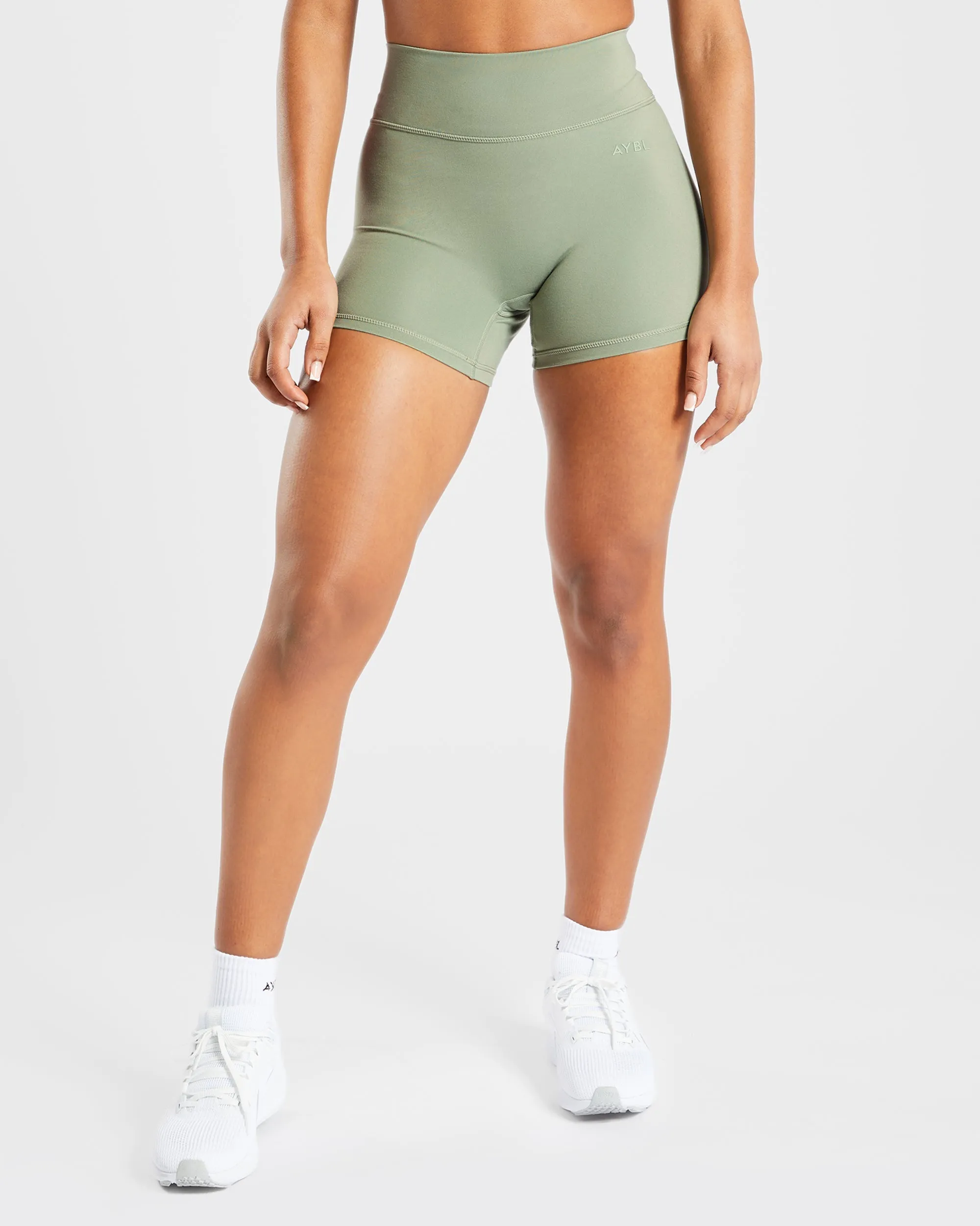 Staple Shorts - Olive Green