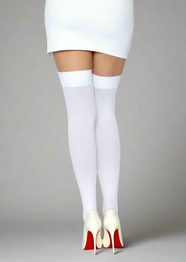 Stockings Opaque White