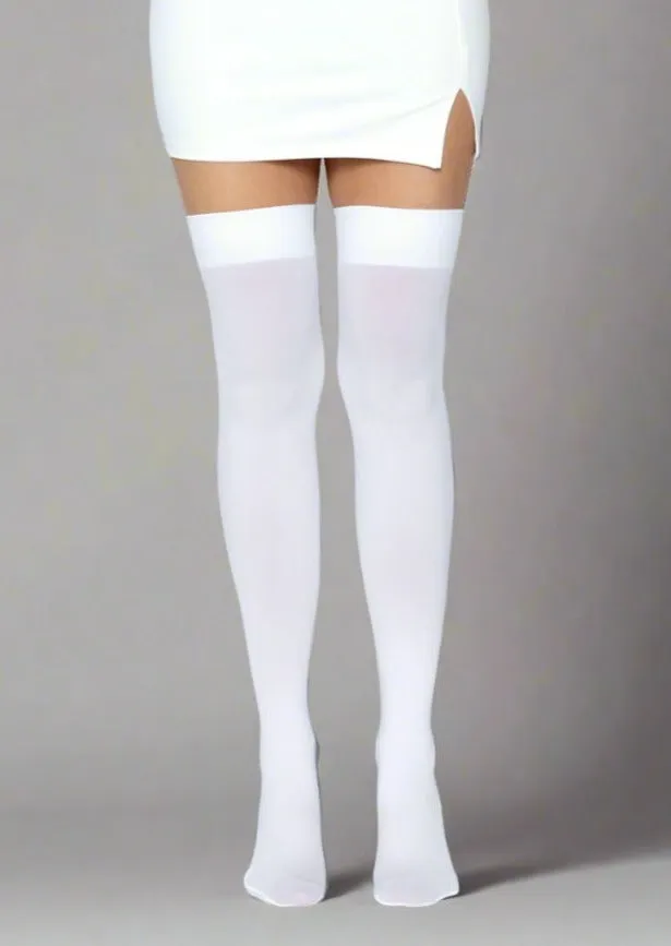 Stockings Opaque White