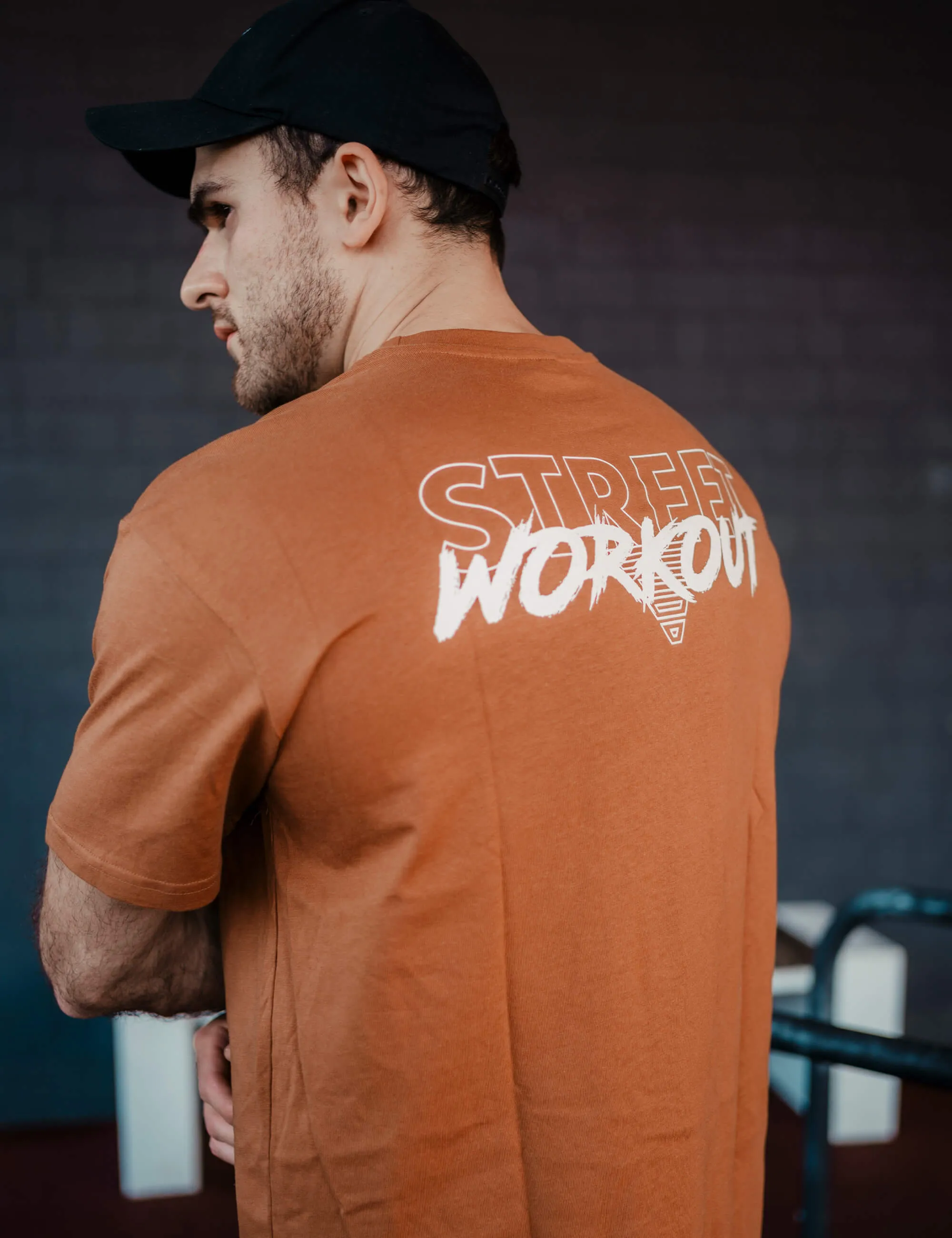 Street Workout Oversized Shirt Men