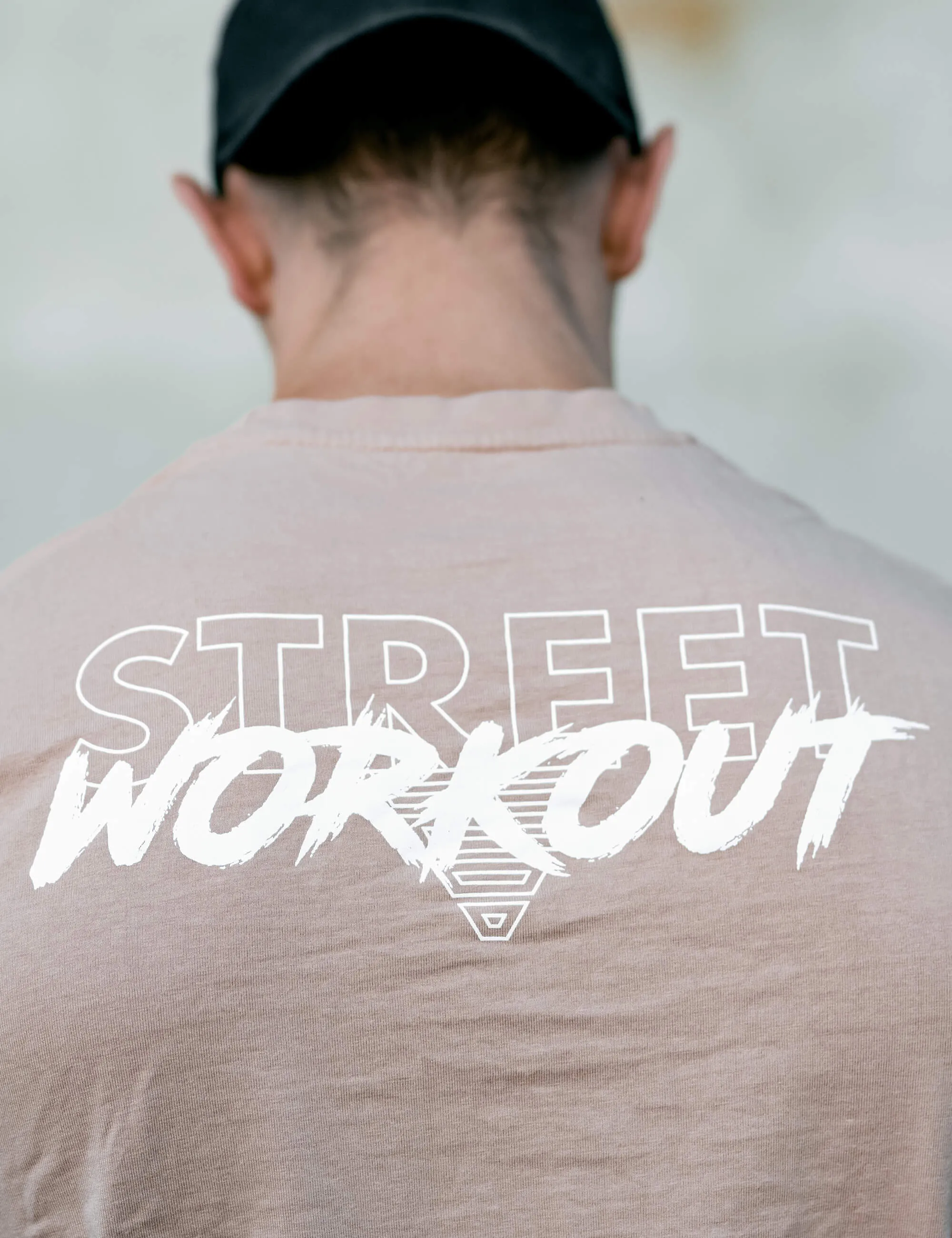 Street Workout Oversized Shirt Men