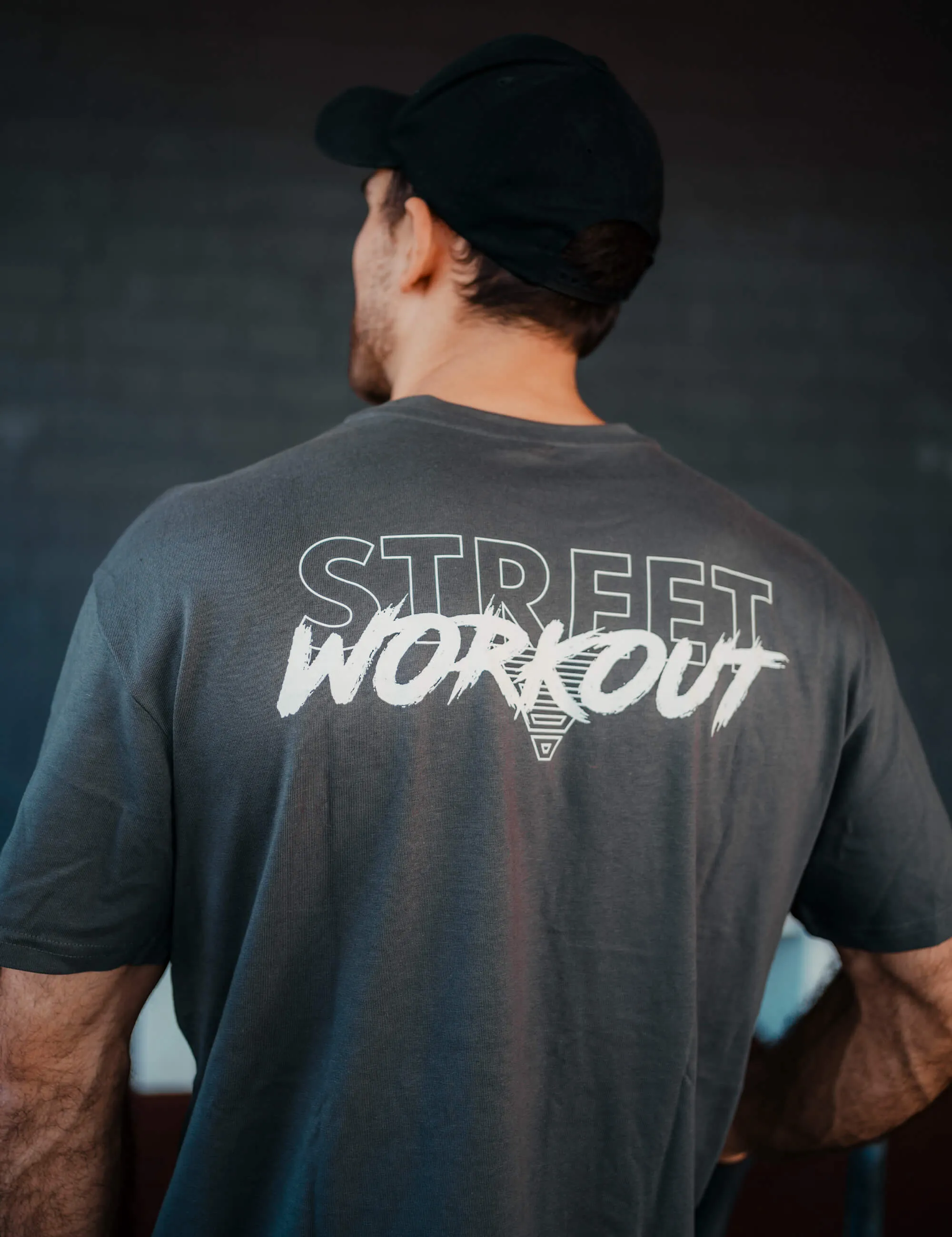 Street Workout Oversized Shirt Men