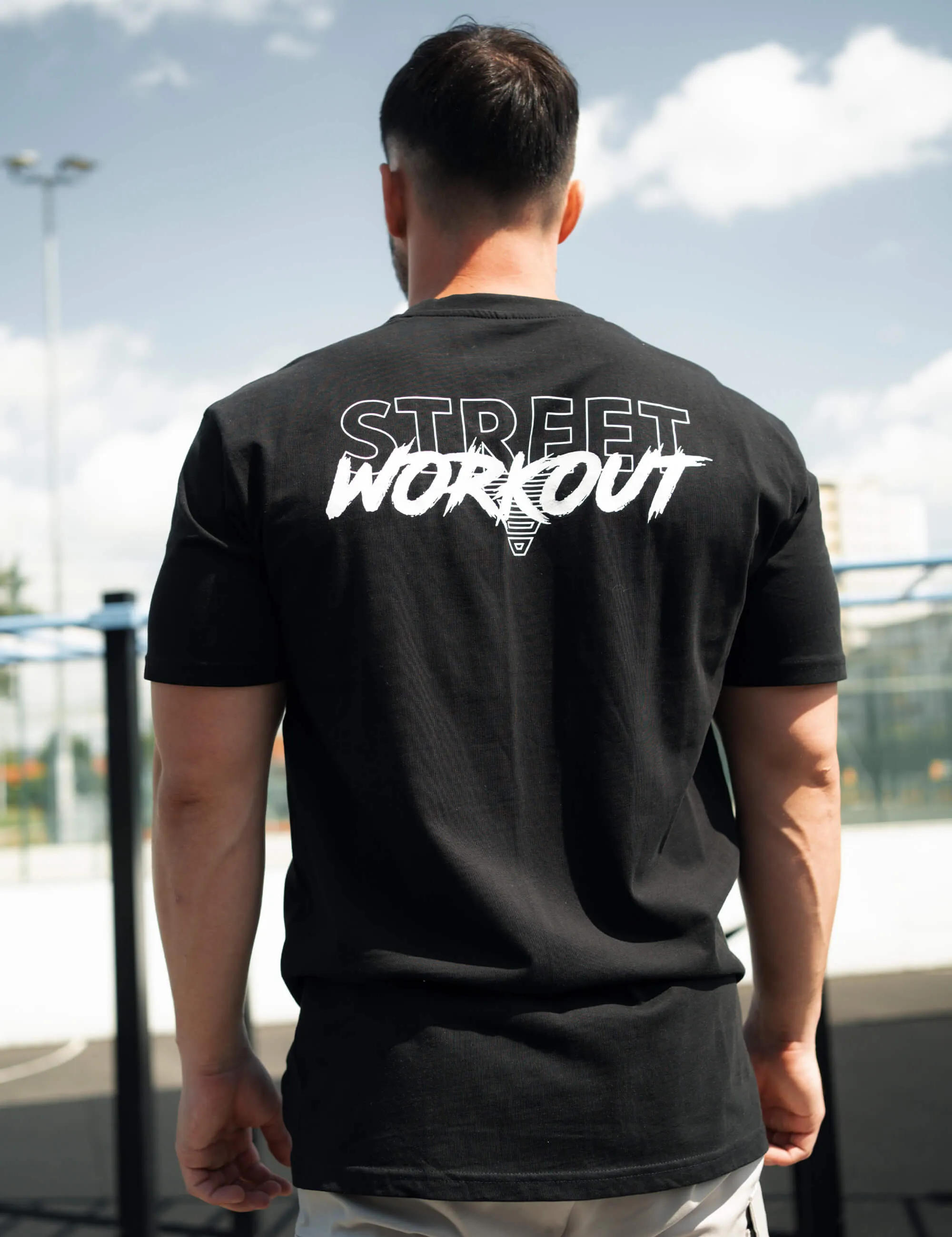 Street Workout Oversized Shirt Men