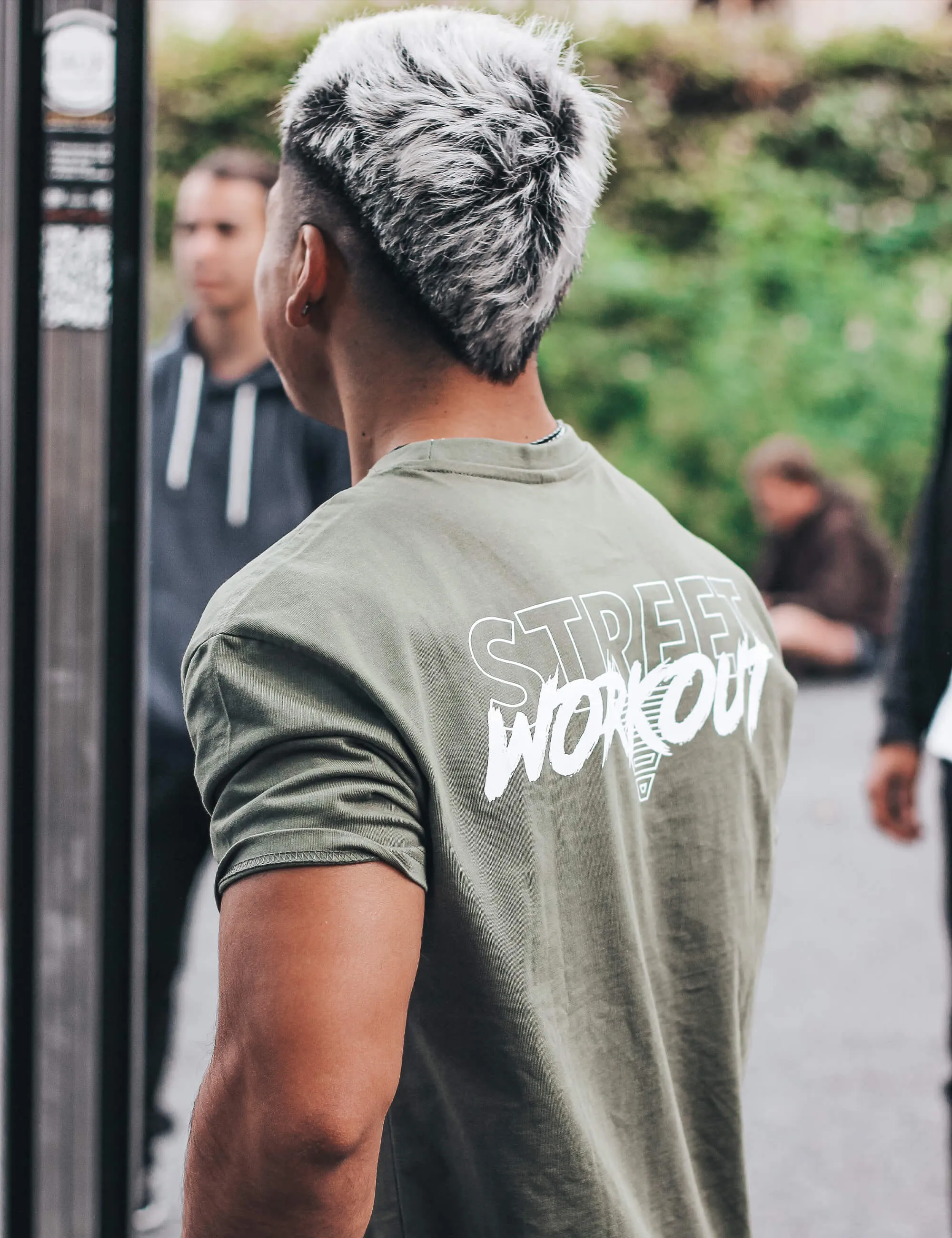 Street Workout Oversized Shirt Men