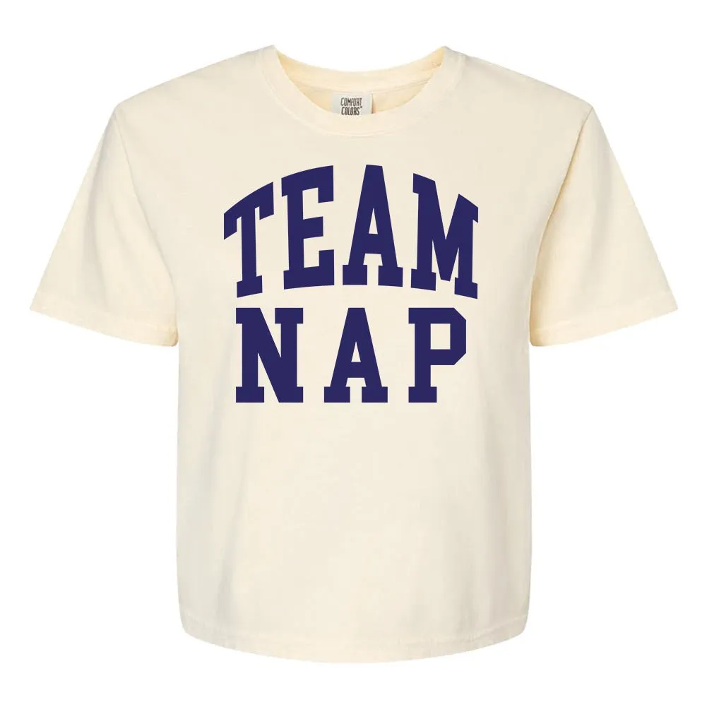 'Team Nap/Couch Club' Boxy T-Shirt