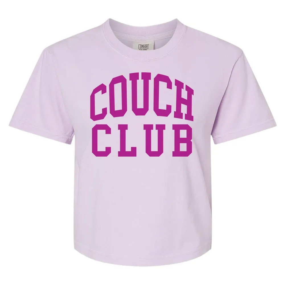 'Team Nap/Couch Club' Boxy T-Shirt