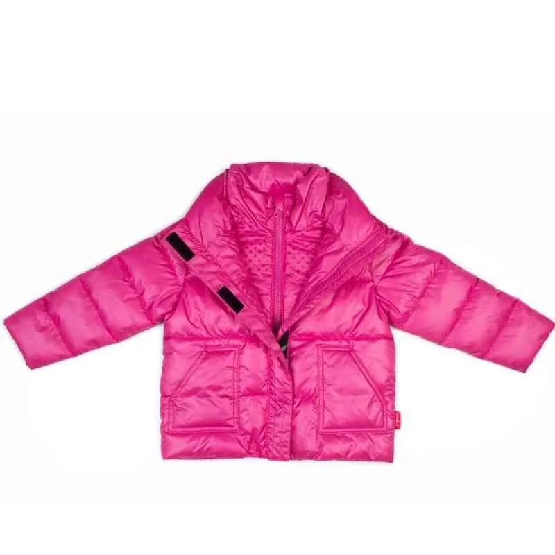 The Road Coat Vegan - Fuchsia