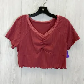 Top Short Sleeve By Shein  Size: 1x