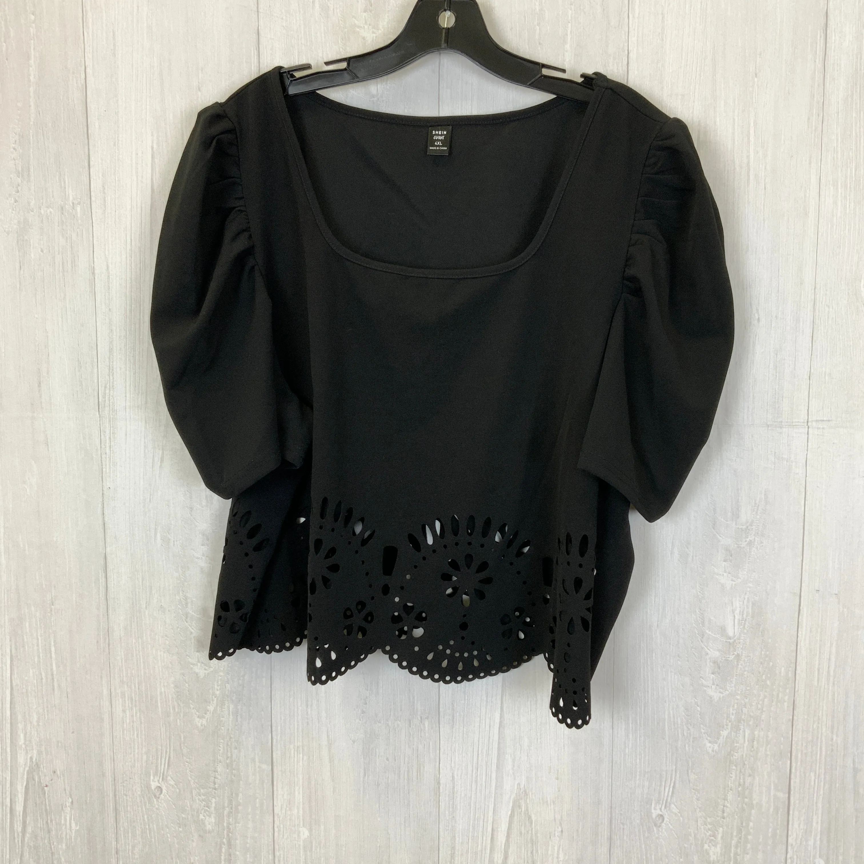 Top Short Sleeve By Shein  Size: 4x