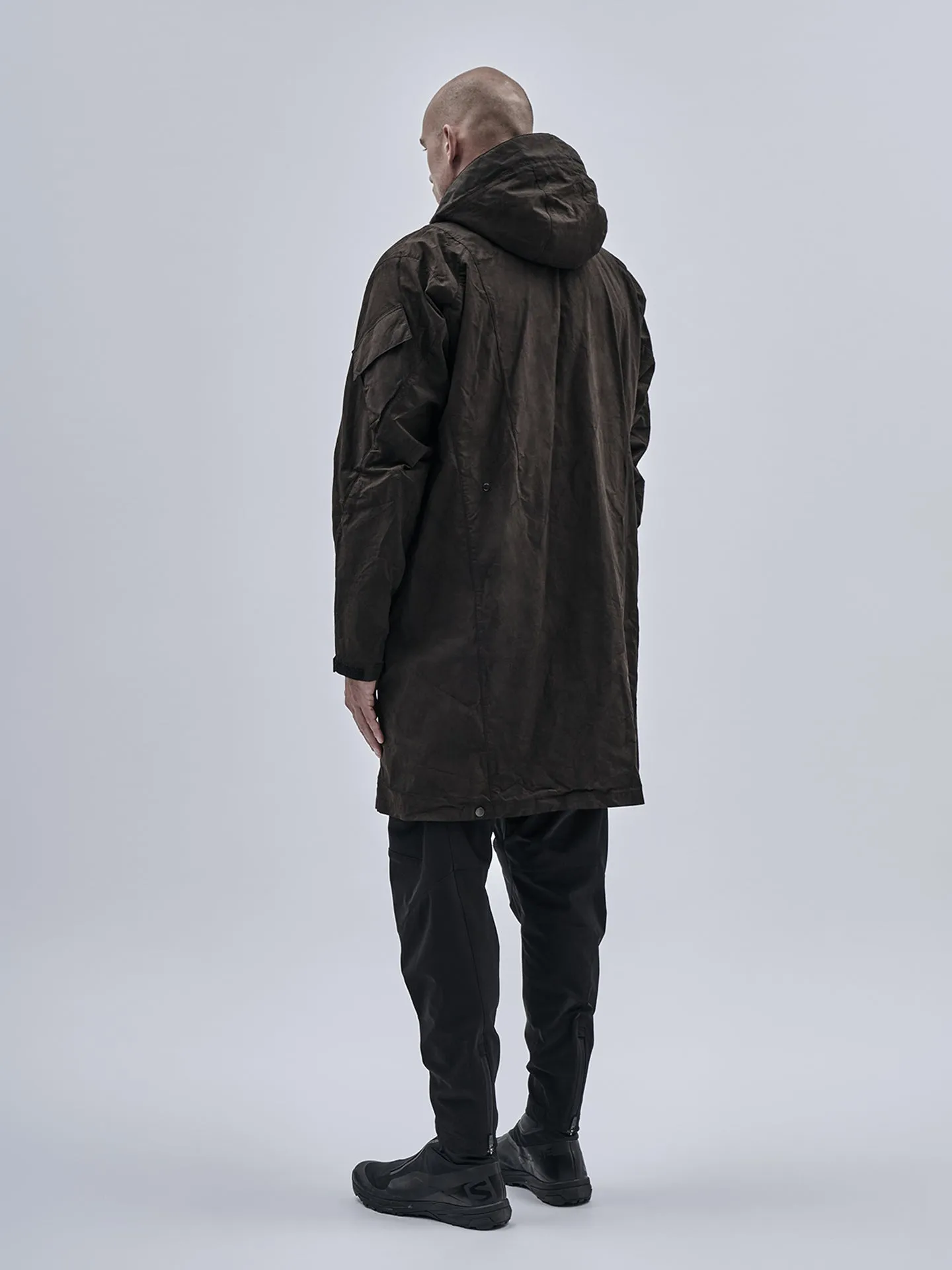 unai adjustable coat etaproof shadow dye