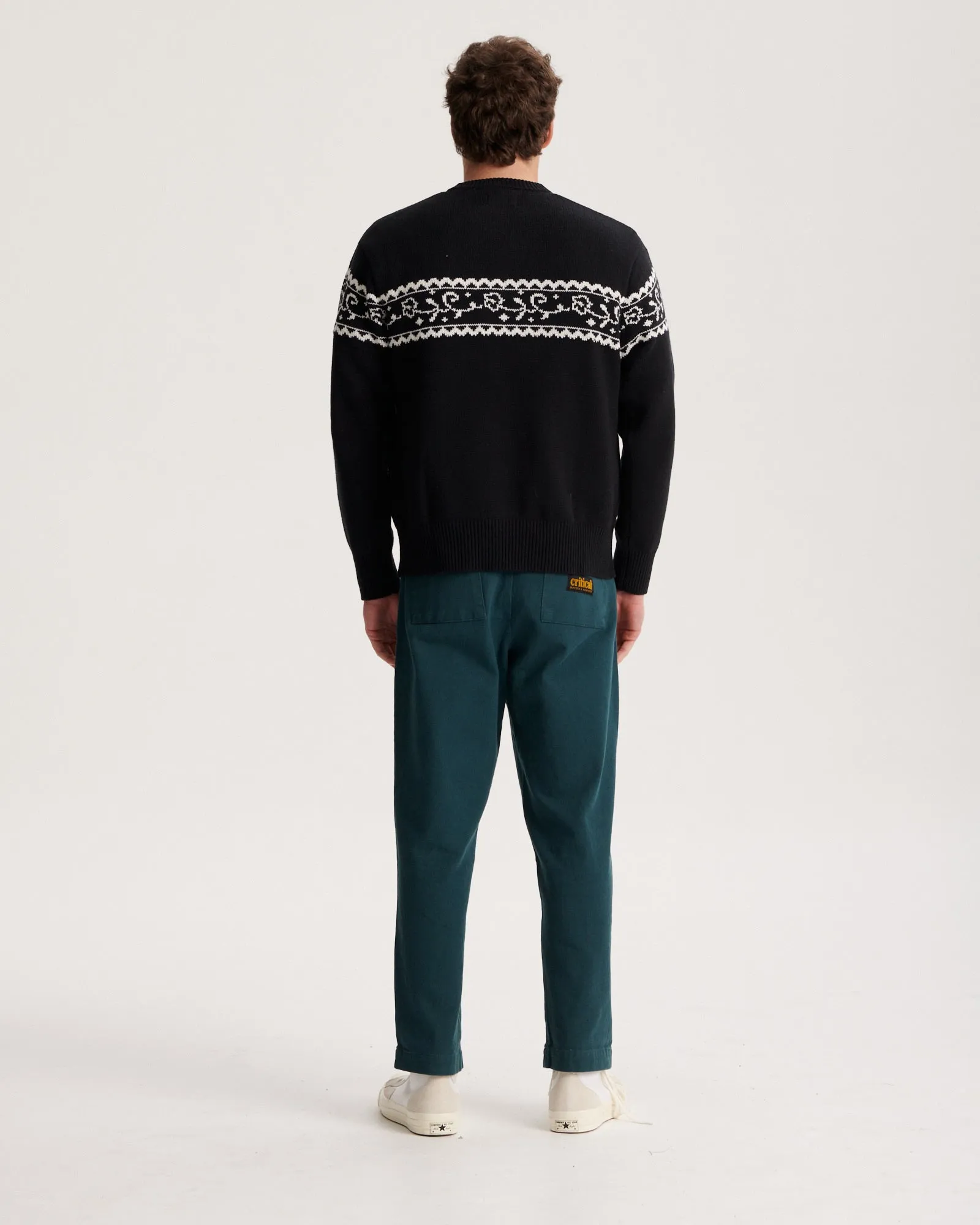 Walker Crew Knit - Black